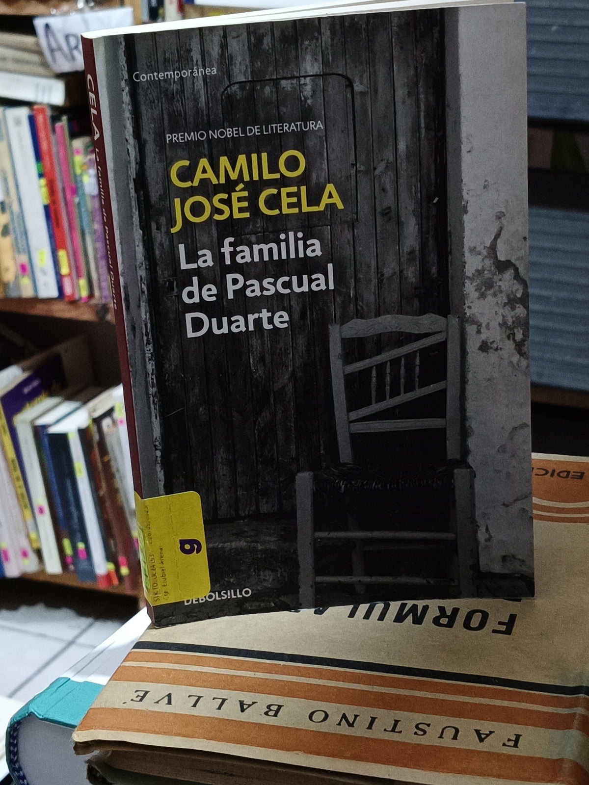 LA FAMILIA DE PASCUAL DUARTE CAMILO JOSE CELA USADO NOVELA LITERARIO 305
