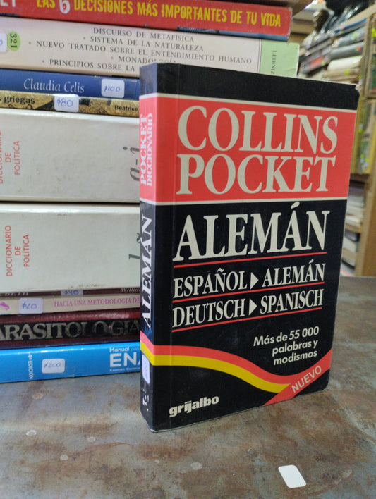 COLLINS POCKET ESPAÑOL ALEMAN USADO IDIOMAS ALDAMA
