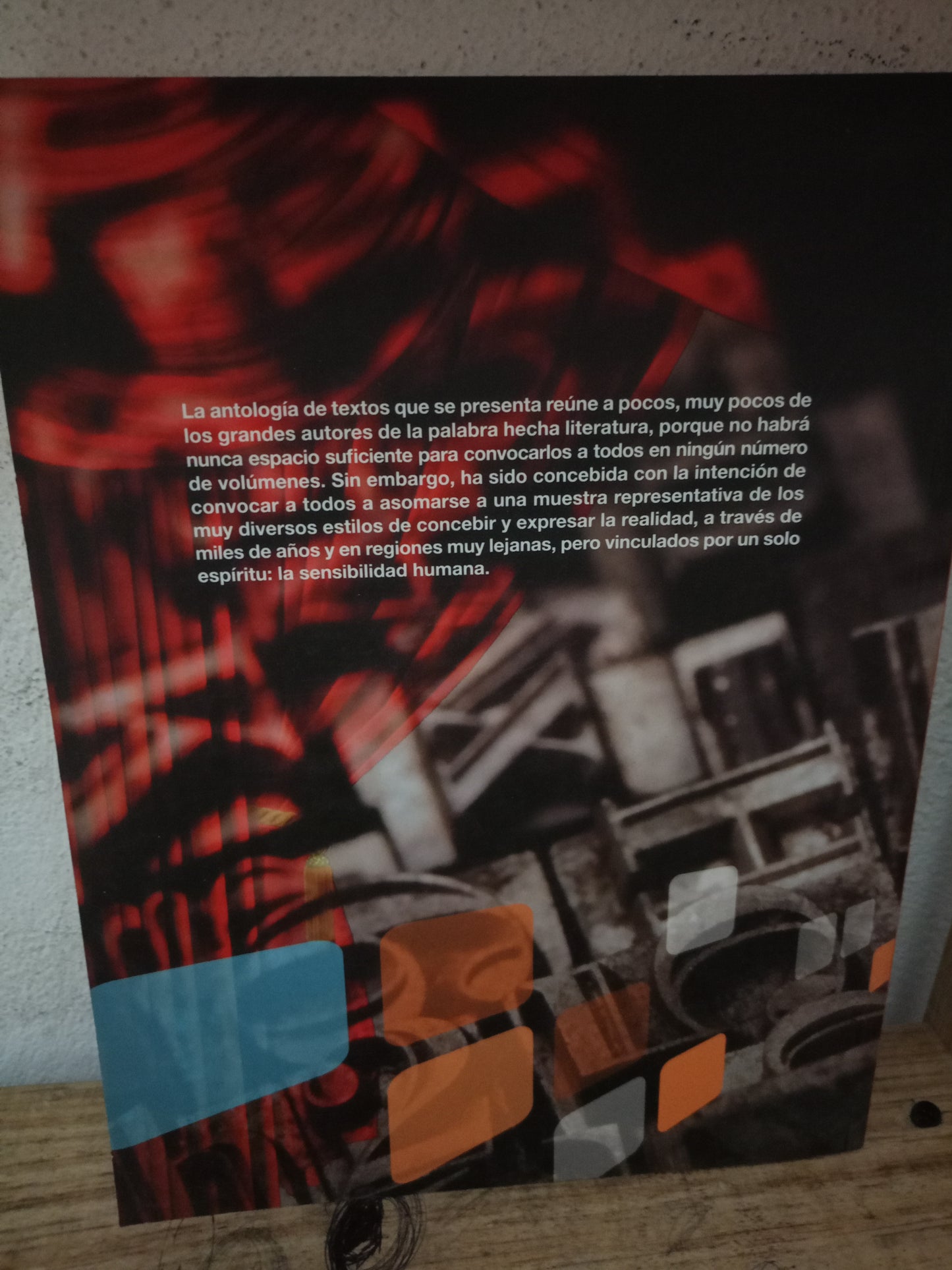 ANTOLOGÍA MÍNIMA DE LETRAS UNIVERSALES POR MANUEL JAVIER AMARO BARRIGA Y ANTONIO ROJAS TAPIA USADO EDUCACIÓN LITERARIO 305