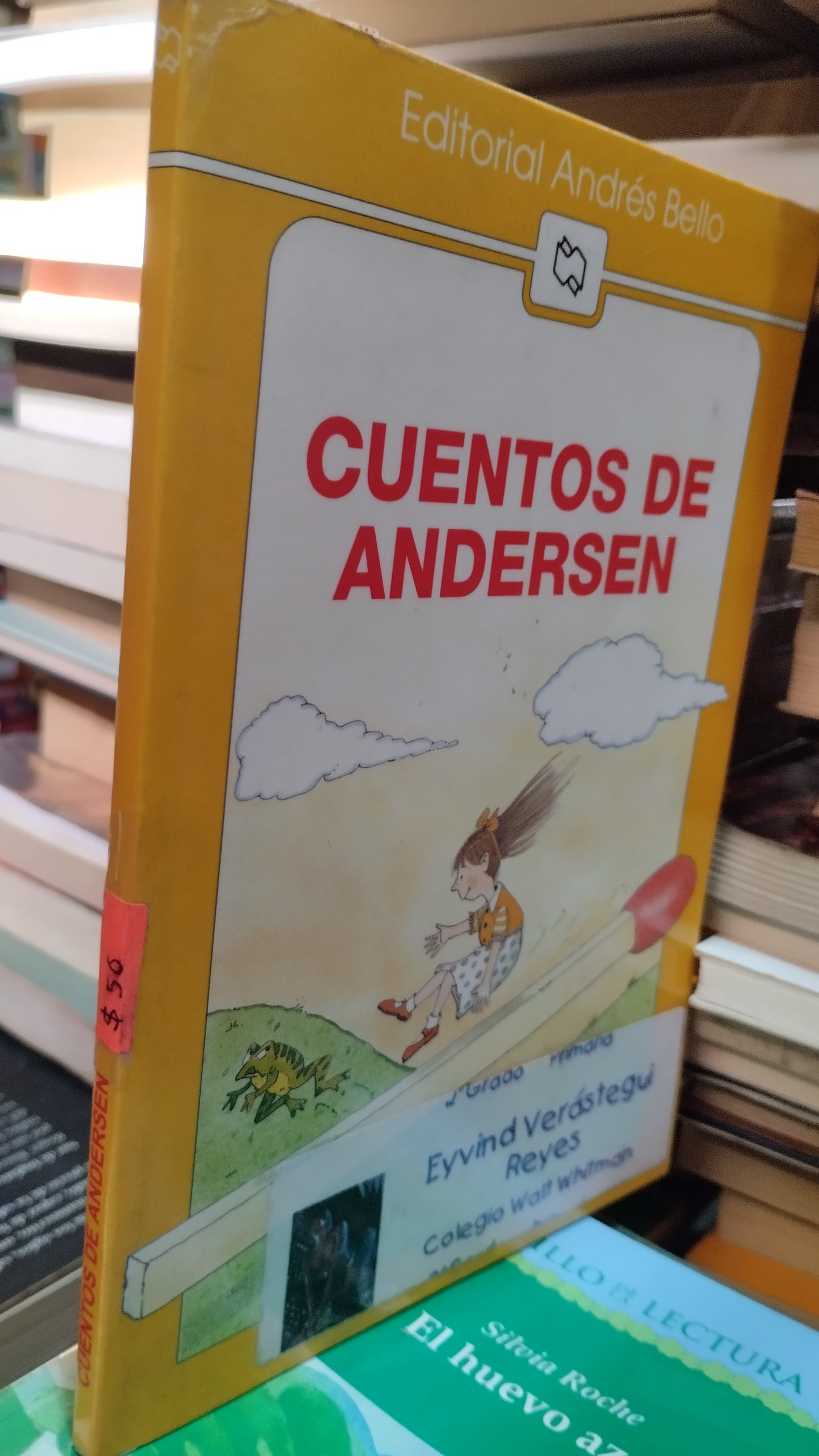 CUENTOS DE ANDERSEN POR EDITORIAL ANDRES BELLOS LIBRO USADO INFANTIL ALDAMA