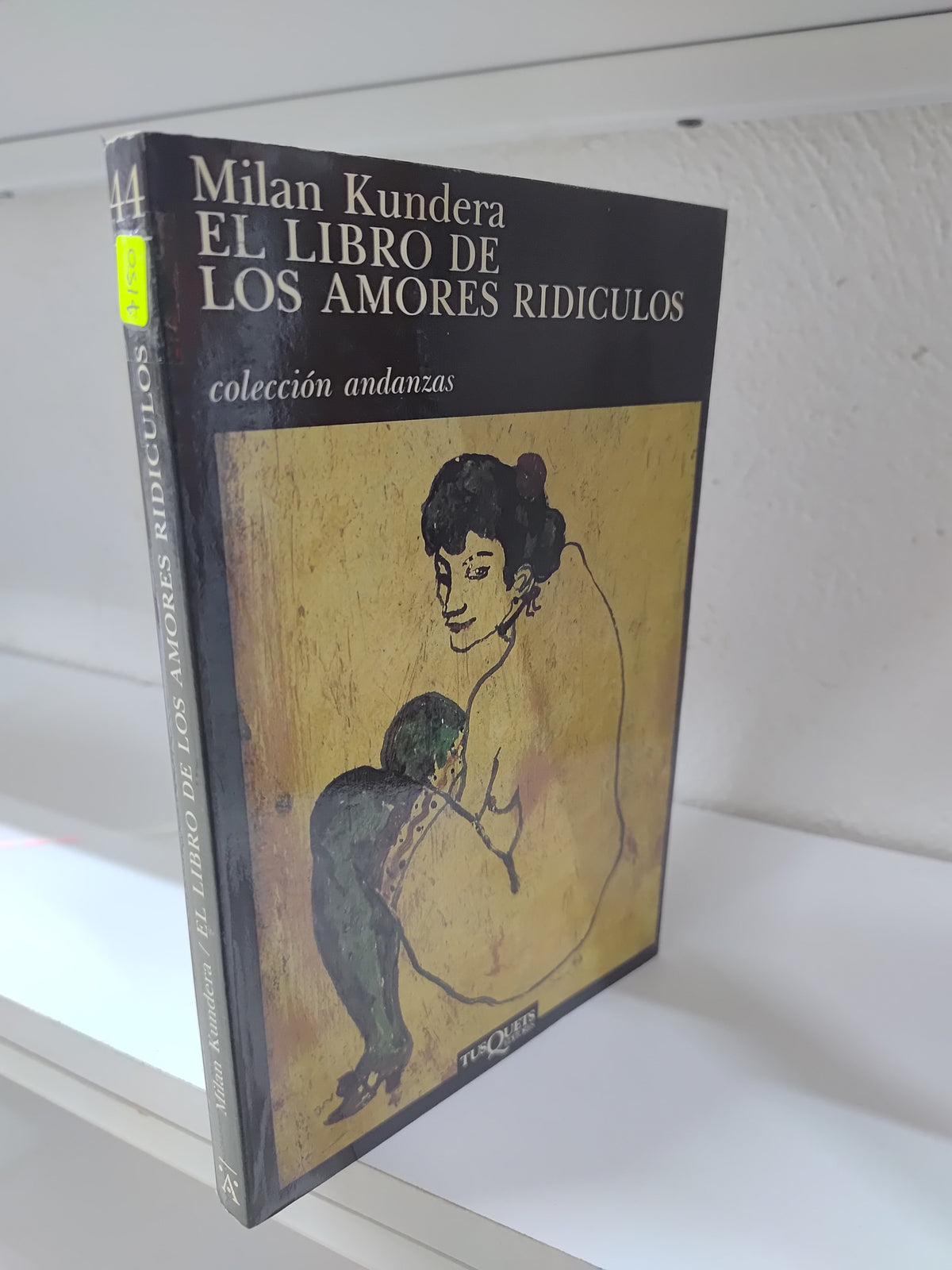 EL LIBRO DE LOS AMORES RIDICULOS POR MILAN KUNDERA USADO NOVELAS JUAREZ 515