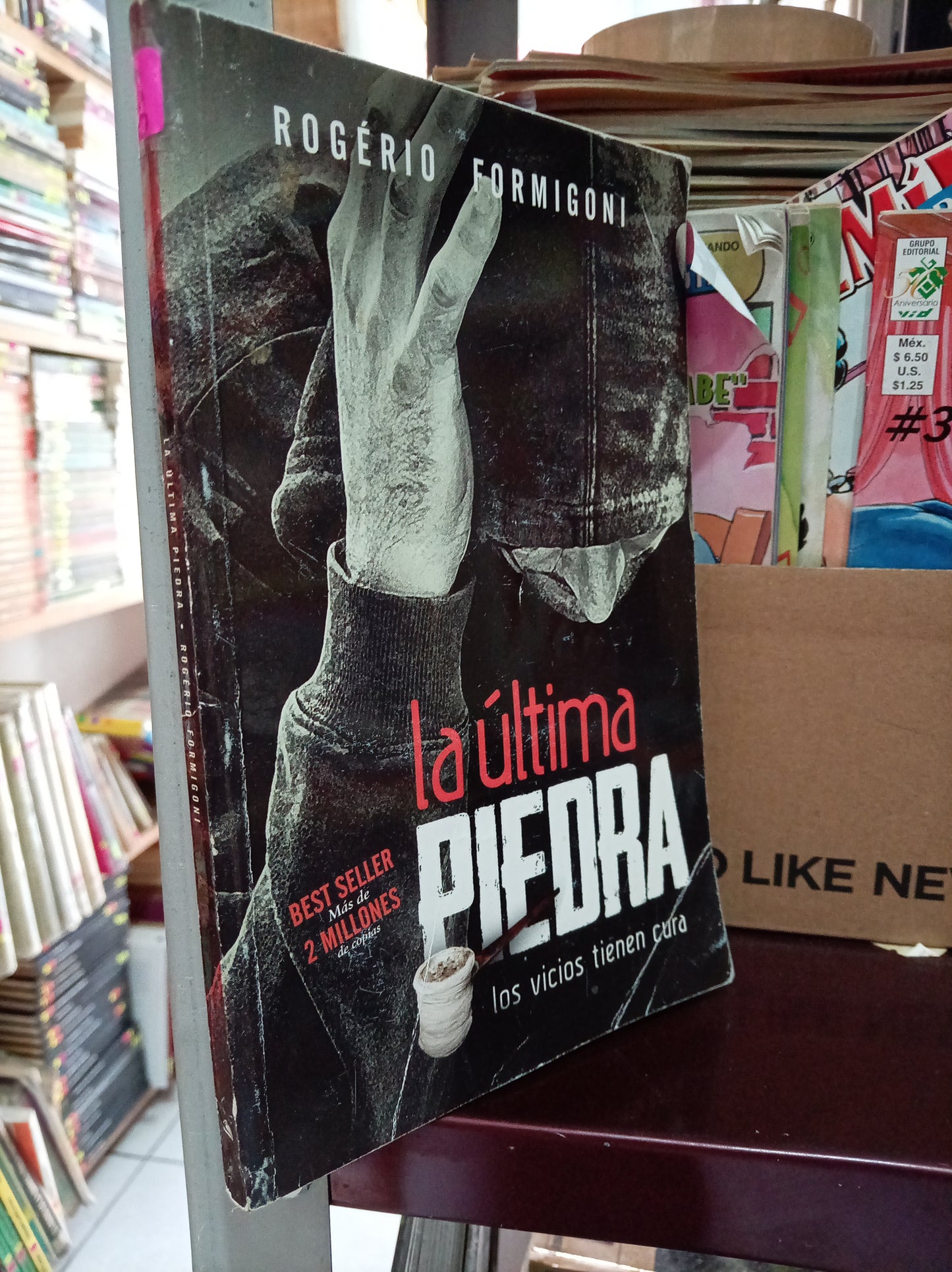 LA ULTIMA PIEDRA POR RODRIGO FORMIGONI USADO S. PERSONAL LITERARIO 305