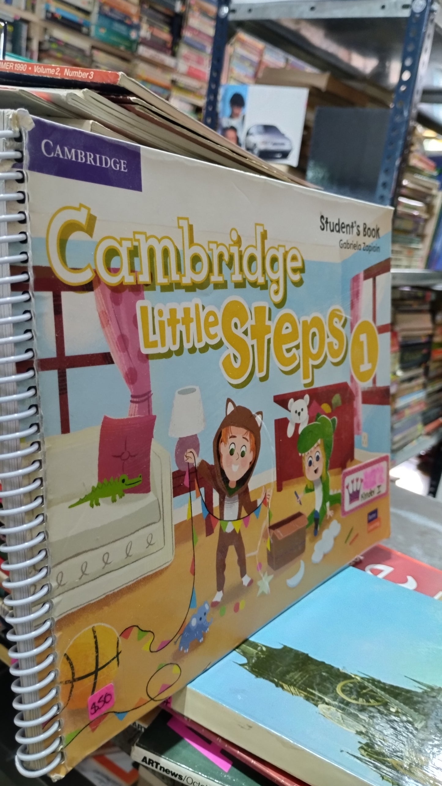 CAMBRIDGE LITTLE STEPS 1 LIBRO USADO IDIOMAS ALDAMA