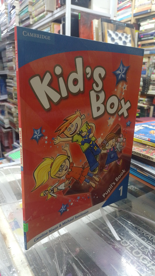 KIDS BOX PUPILS BOOK 1 POR CAROLINE NIXON Y MICHAEL TOMLINSON USADO IDIOMAS JUAREZ 507