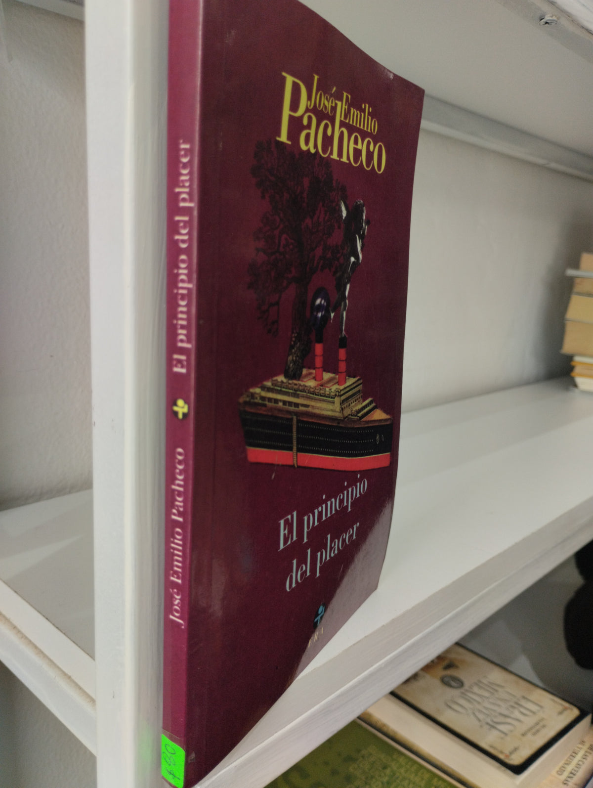 EL PRINCIPIO DEL PLACER JOSE EMILIO PACHECO USADO NOVELAS JUAREZ 515