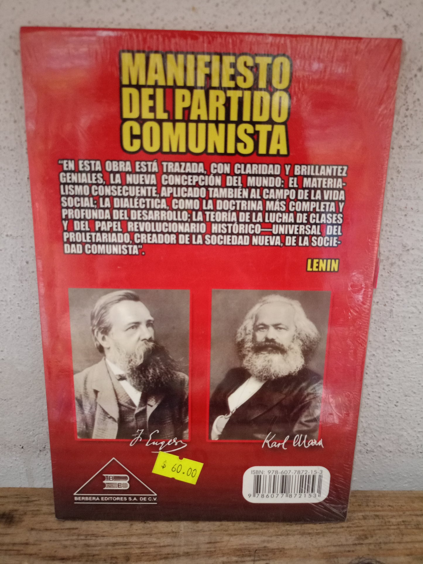 MANIFIESTO DEL PARTIDO COMUNISTA POR MARX Y ENGELS NUEVO LIBROS NUEVOS LITERARIO 305