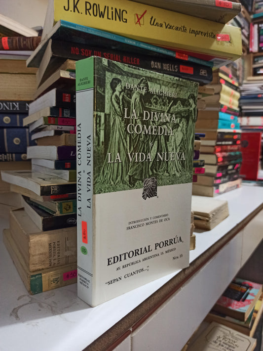 LA DIVINA COMEDIA LA VIDA NUEVA POR DANTE ALIGHIERI USADO NOVELAS JUÁREZ