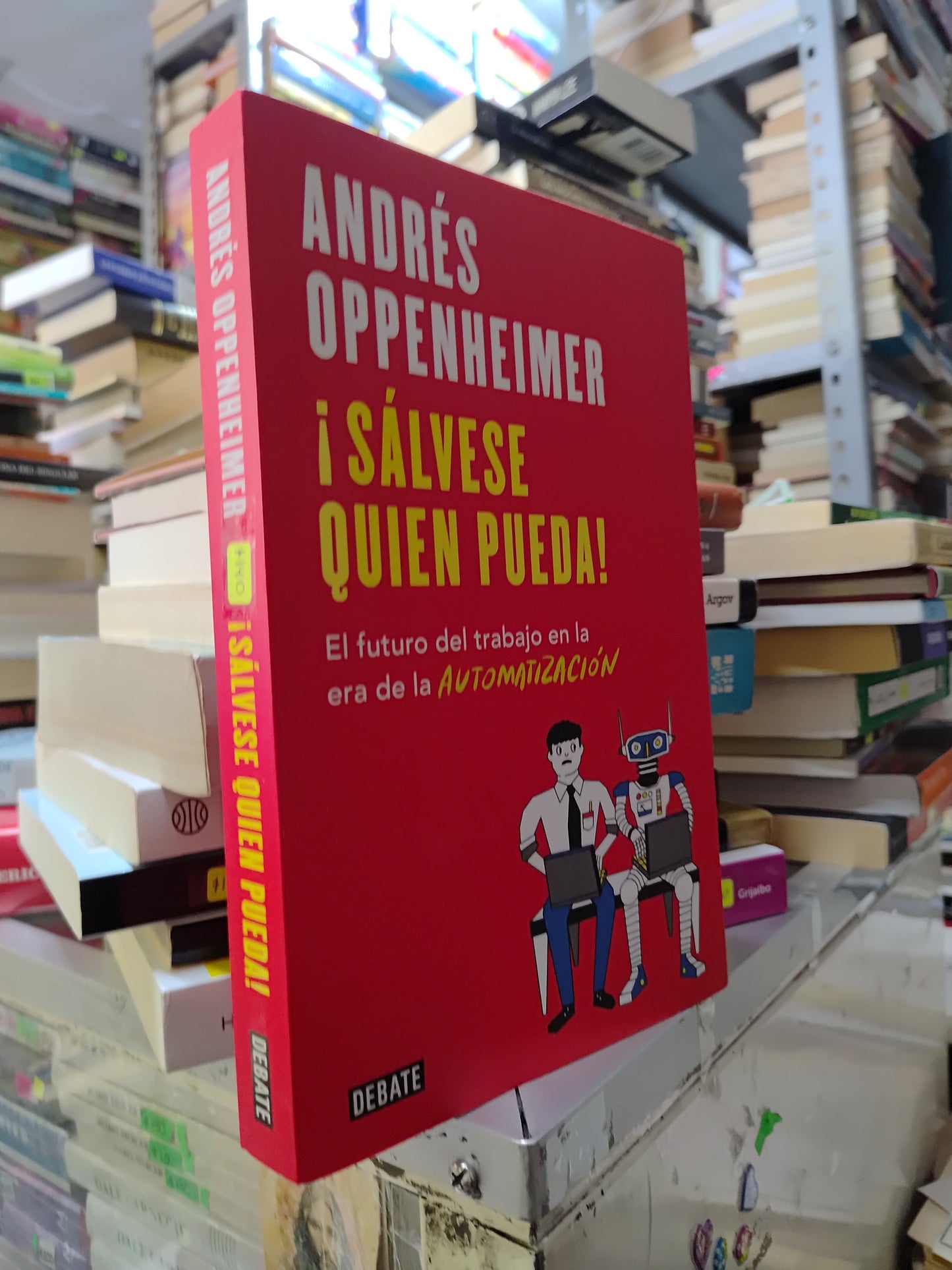SALVESE QUIEN PUEDA POR ANDRES OPPENHEIMER USADO NOVELAS JUAREZ 507