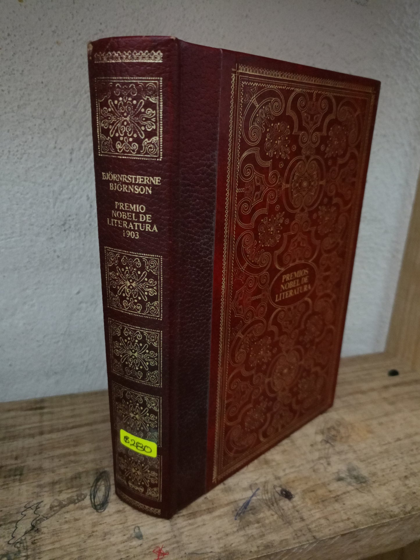 PREMIO NOBEL DE LITERATURA 1903 BJÖRNRSTJERNE BJÖRNSON USADO NOVELA LITERARIO 305