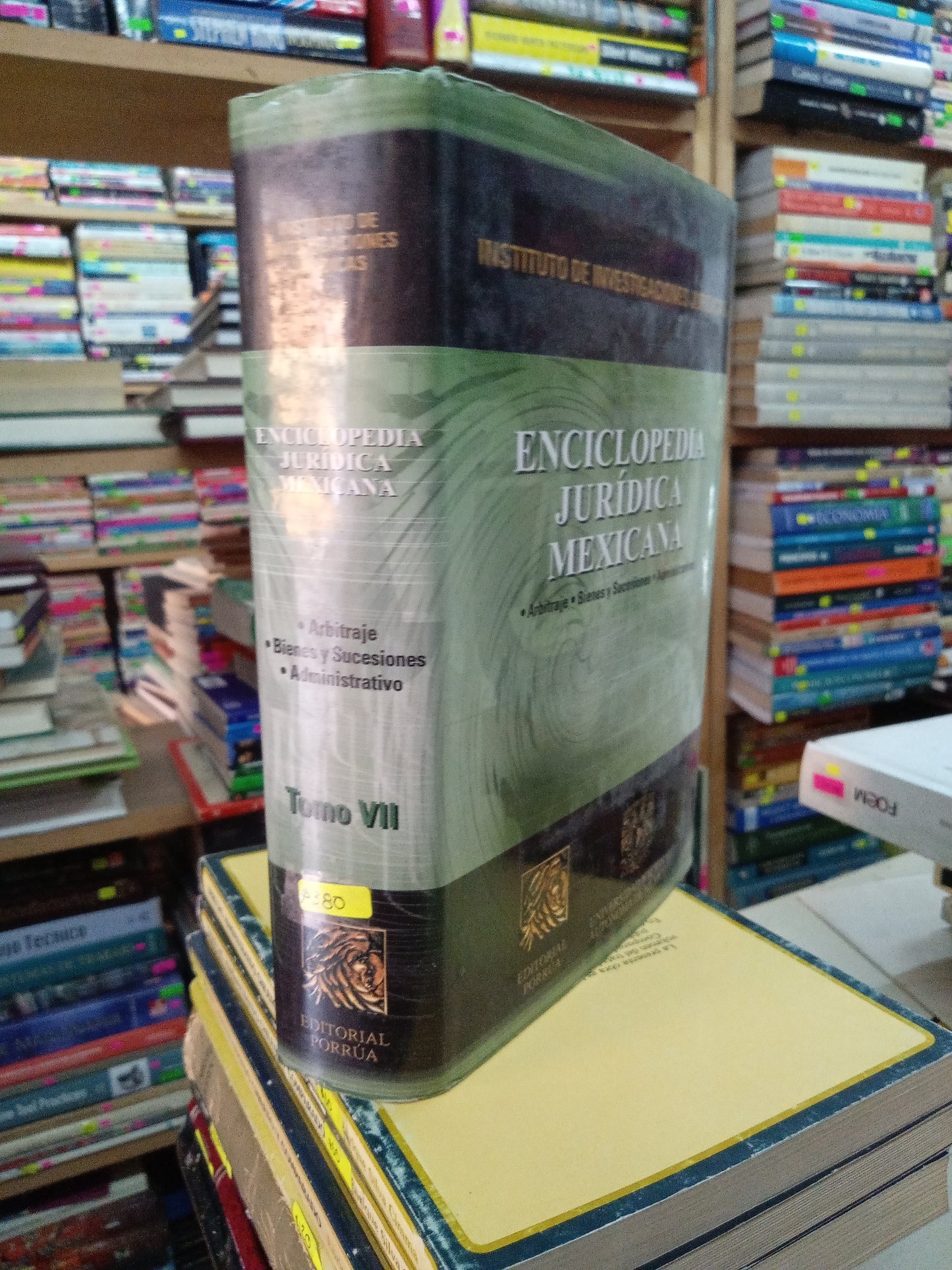 ENCICLOPEDIA JURIDICA MEXICANA ARBITRAJE BIENES Y SUCESIONES TOMO VII USADO DERECHO LITERARIO 207