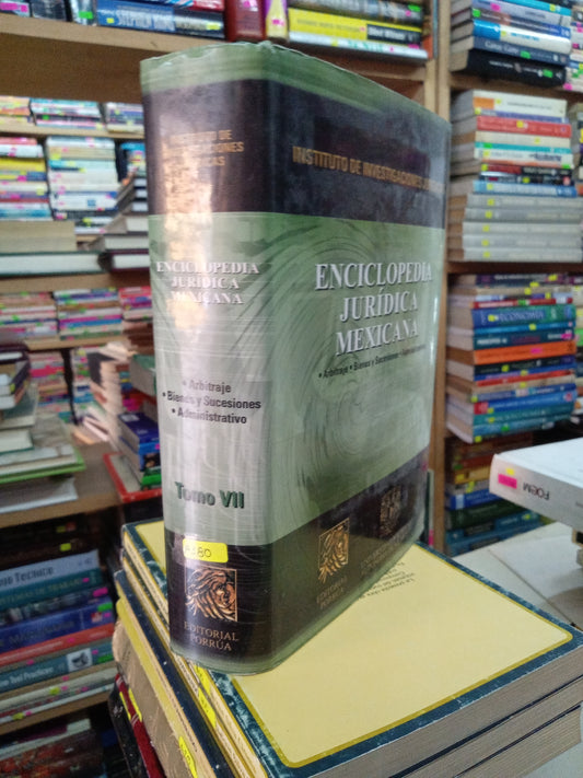 ENCICLOPEDIA JURIDICA MEXICANA ARBITRAJE BIENES Y SUCESIONES TOMO VII USADO DERECHO LITERARIO 207