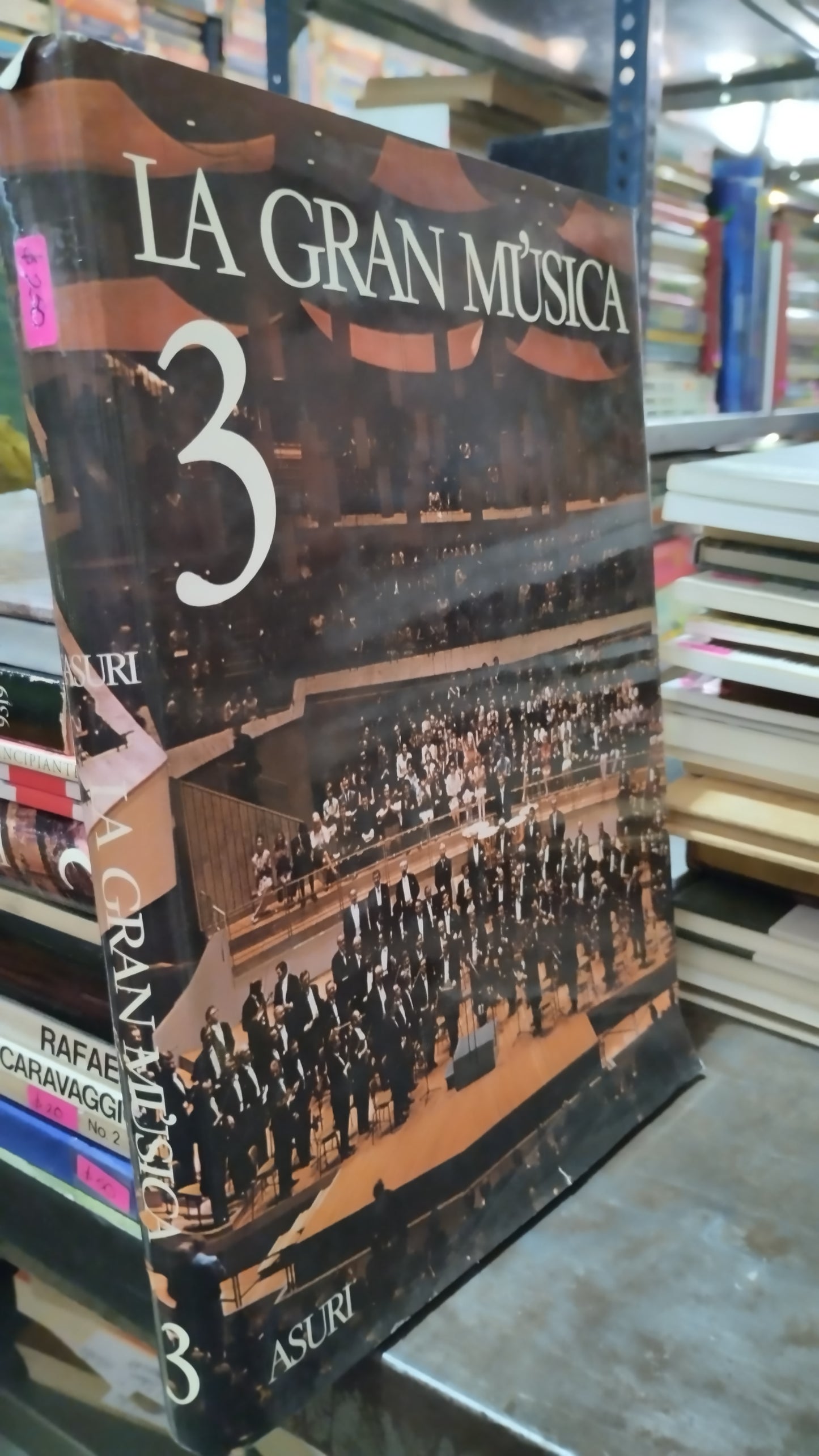 LA GRAN MUSICA 3 LIBRO USADO ARTE ALDAMA