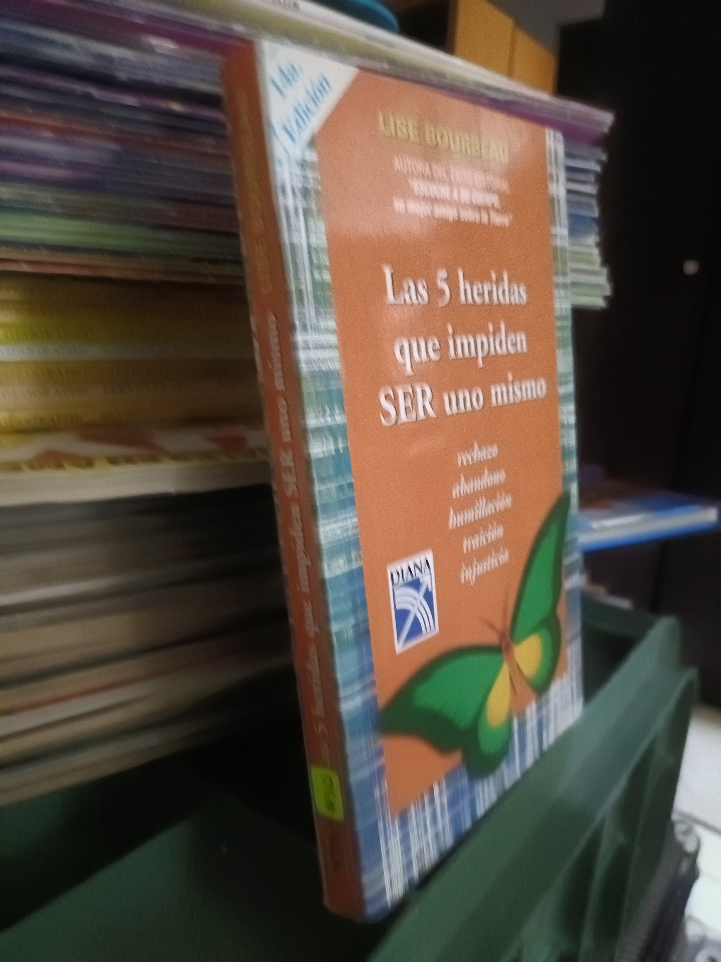 LAS 5 HERIDAS QUE IMPIDEN SER UNO MISMO POR LISE BOURBEAU USADO SUPERACION PERSONAL JUAREZ 515