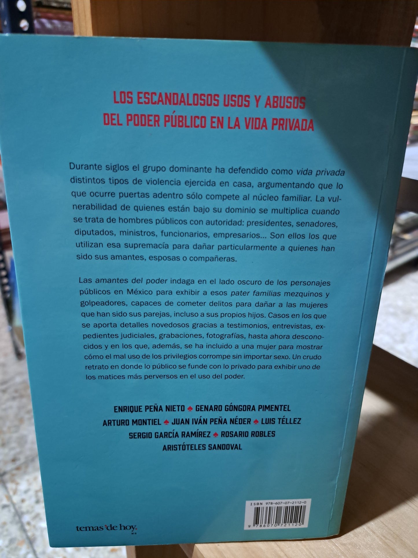 LAS AMANTES DEL PODER SANJUANA MARTÍNEZ USADO ALDAMA POLÍTICA
