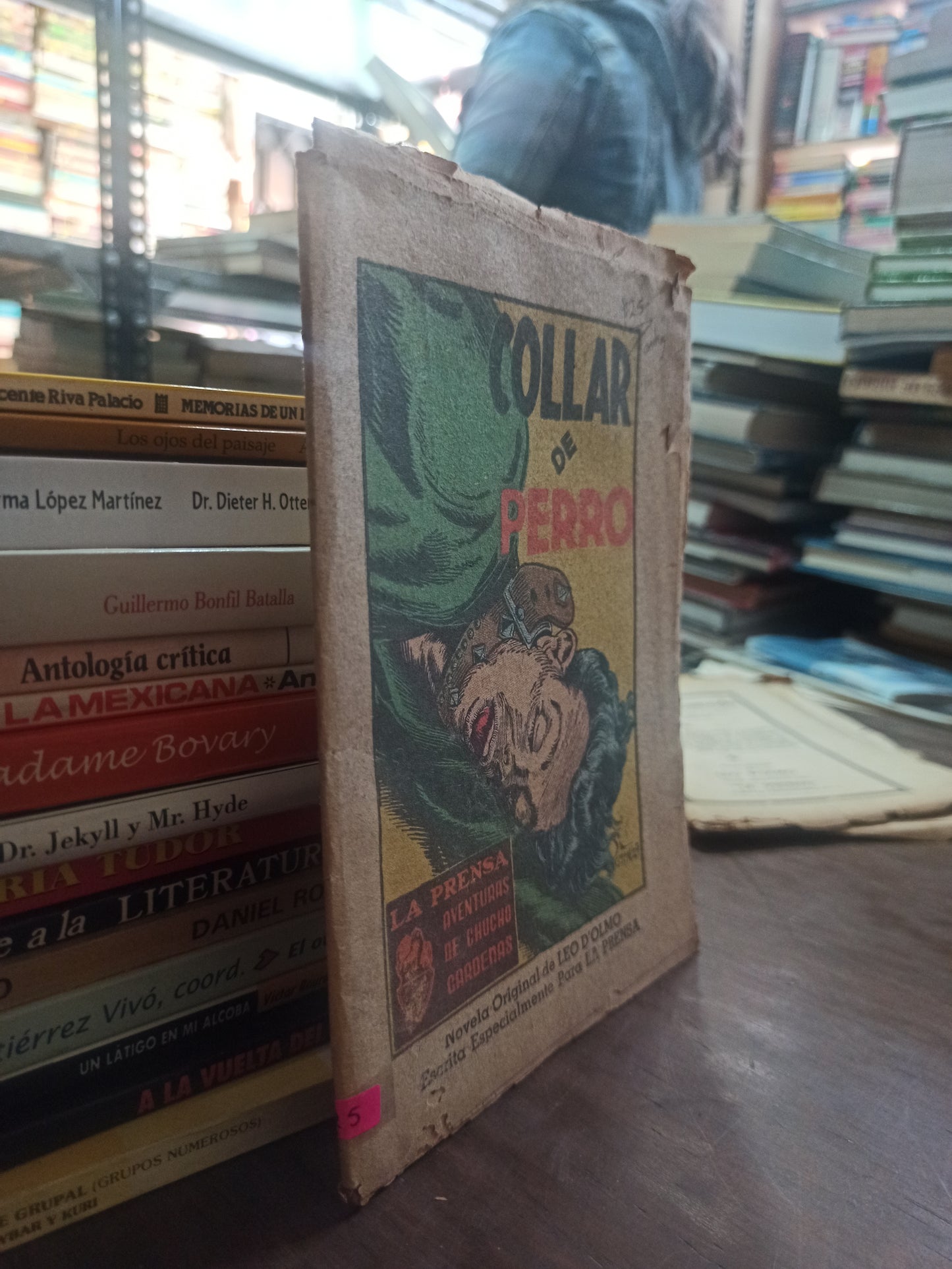 COLLAR DE PERRO POR CHUCHO CARDENAS USADO ANTIGUOS ALDAMA