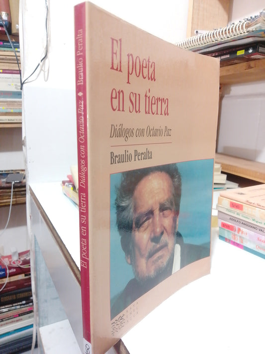 EL POETA EN SU TIERRA POR BRAULIO PERALTA USADO POESIA JUAREZ