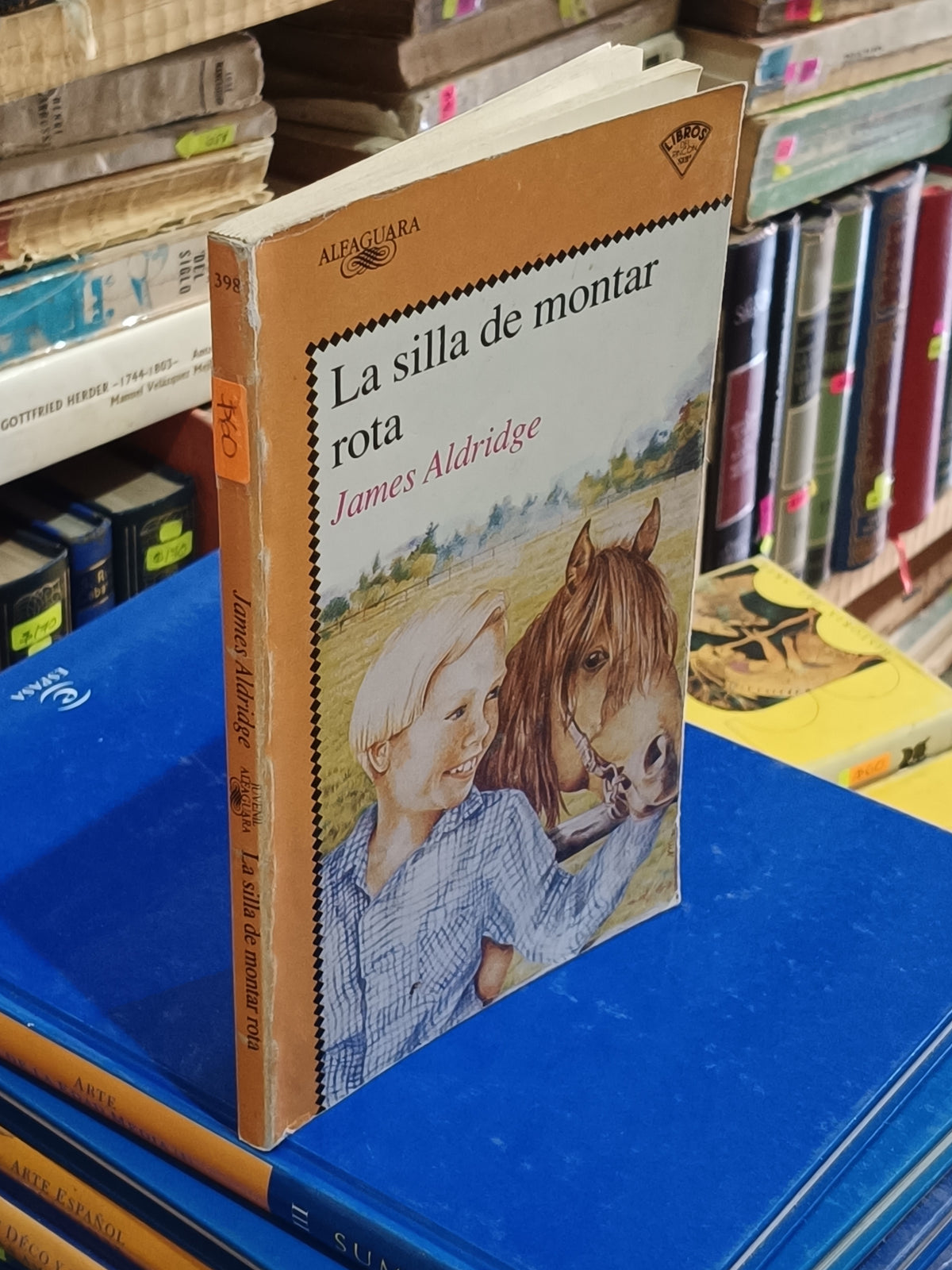 LA SILLA DE MONTAR ROTA JAMES ALDRIDGE USADO INFANTIL LITERARIO 305