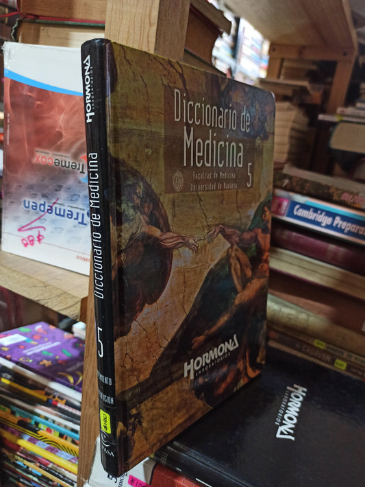 DICCIONARIO DE MEDICINA 5 POR EDITORIAL HORMONA USADO SALUD ALDAMA