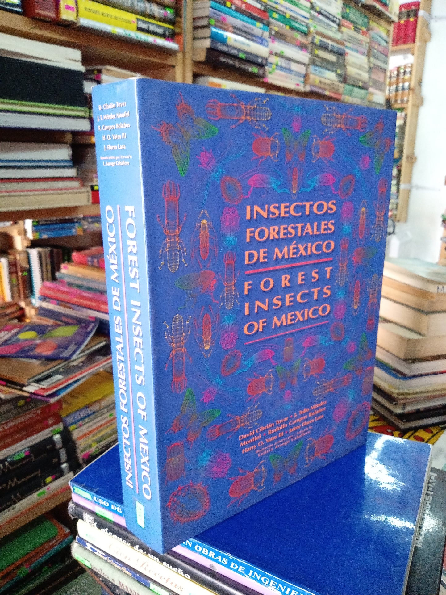 INSECTOS FORESTALES DE MEXICO VARIOS AUTORES USADO BIOLOGIA LITERARIO 207