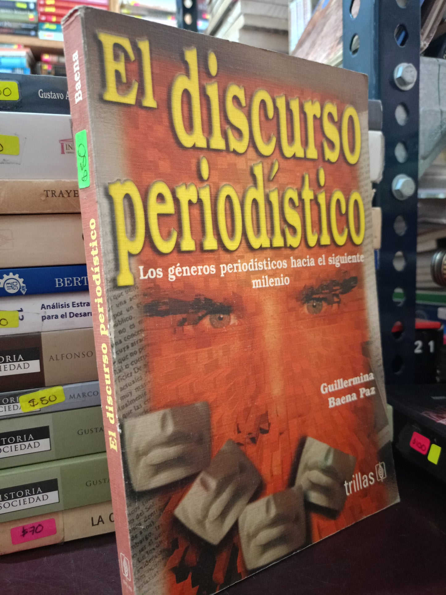 EL DISCURSO PERIODISTICO POR GUILLERMINA BARBA PAZ USADO HISTORIA LITERARIO 305