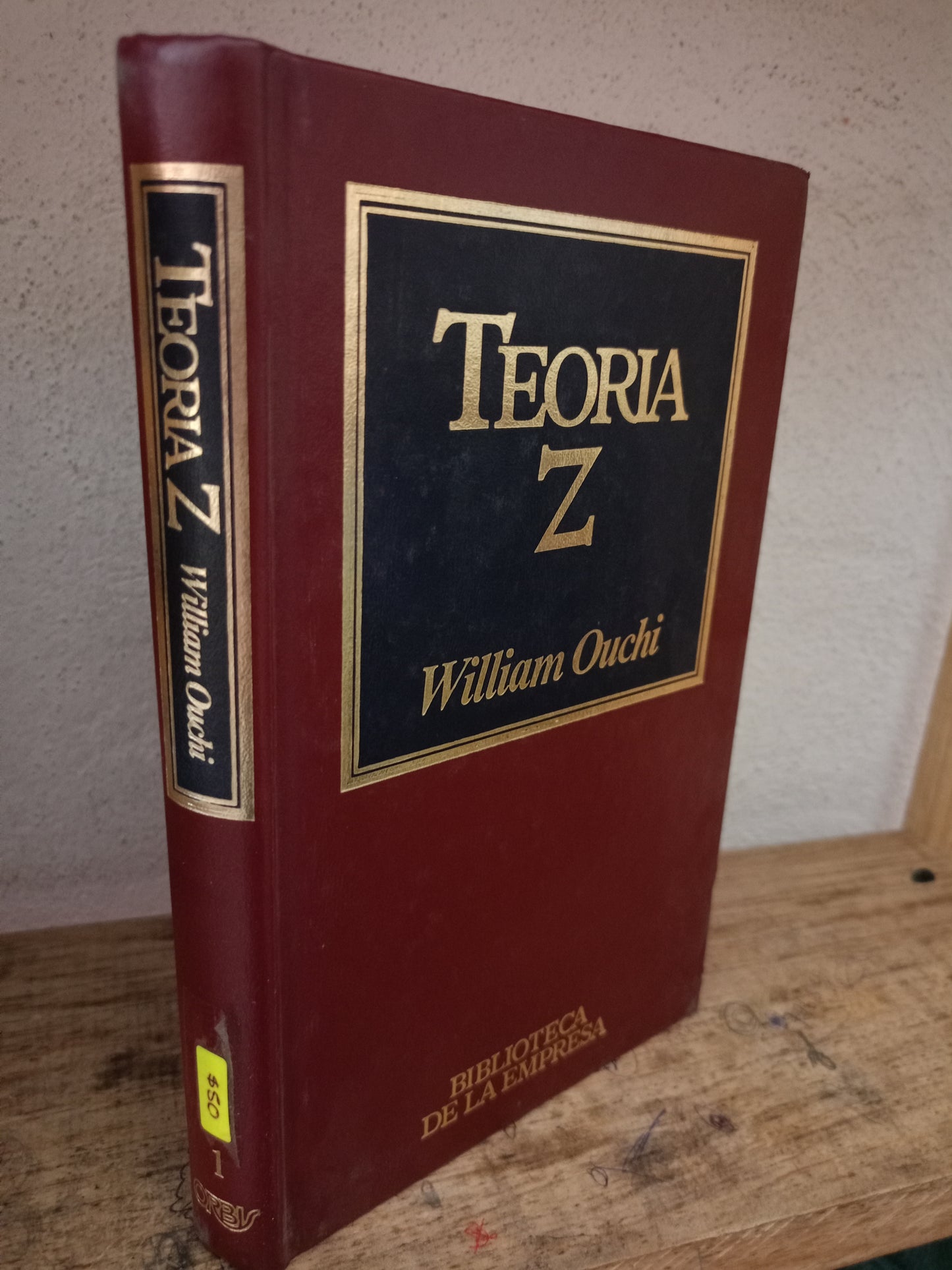 TEORÍA Z CÓMO PUEDEN LAS EMPRESAS HACER FRENTE AL DESAFÍO JAPONÉS POR WILLIAM OUCHI USADO ADMINISTRACIÓN LITERARIO 305