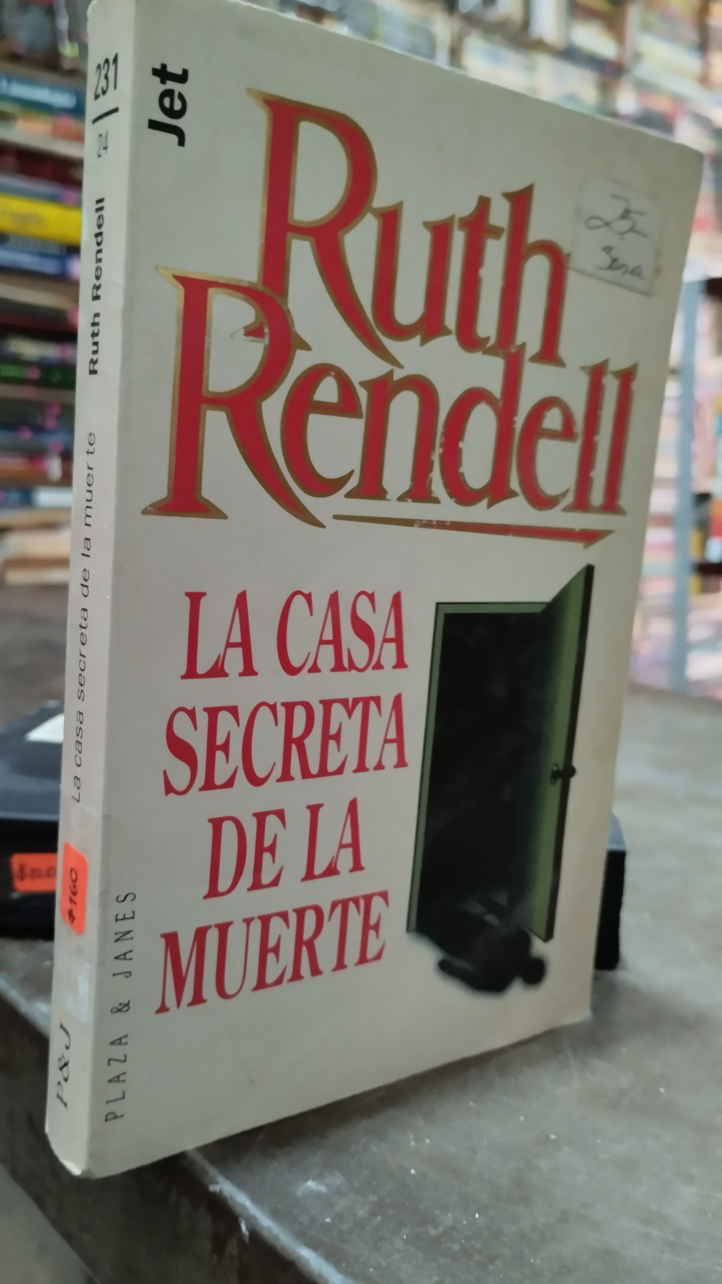 LA CASA SECRETA DE LA MUERTE POR RUTH RENDELL LIBRO USADO ANTIGUO ALDAMA