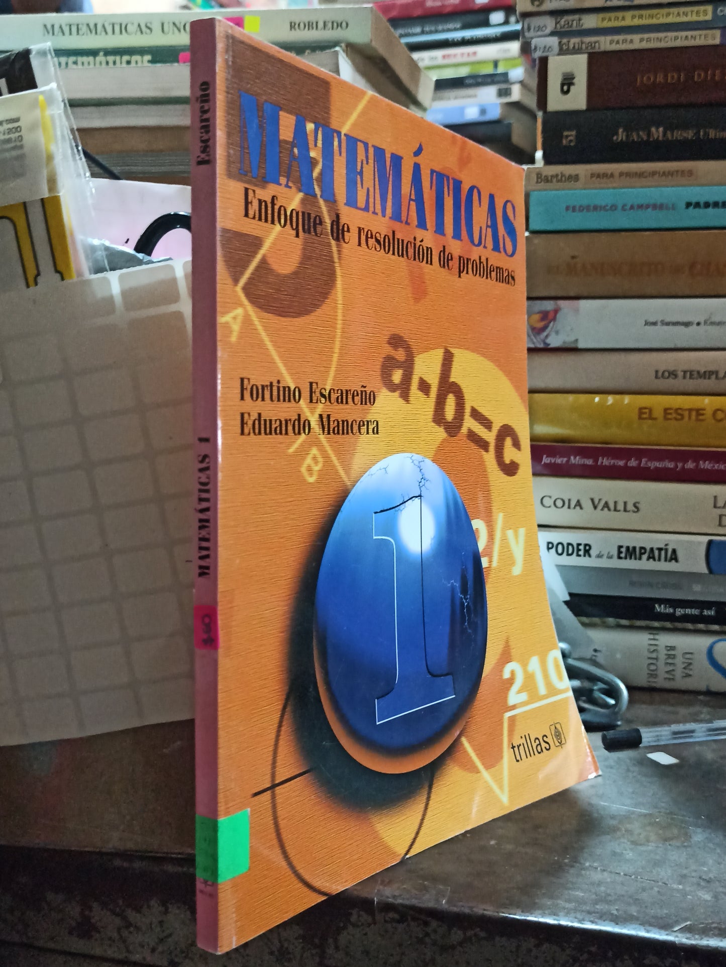 MATEMATICAS 1 ENFOQUE DE RESOLUCION DE PROBLEMAS POR FORTINO ESCAREÑO USADO MATEMÁTICAS ALDAMA