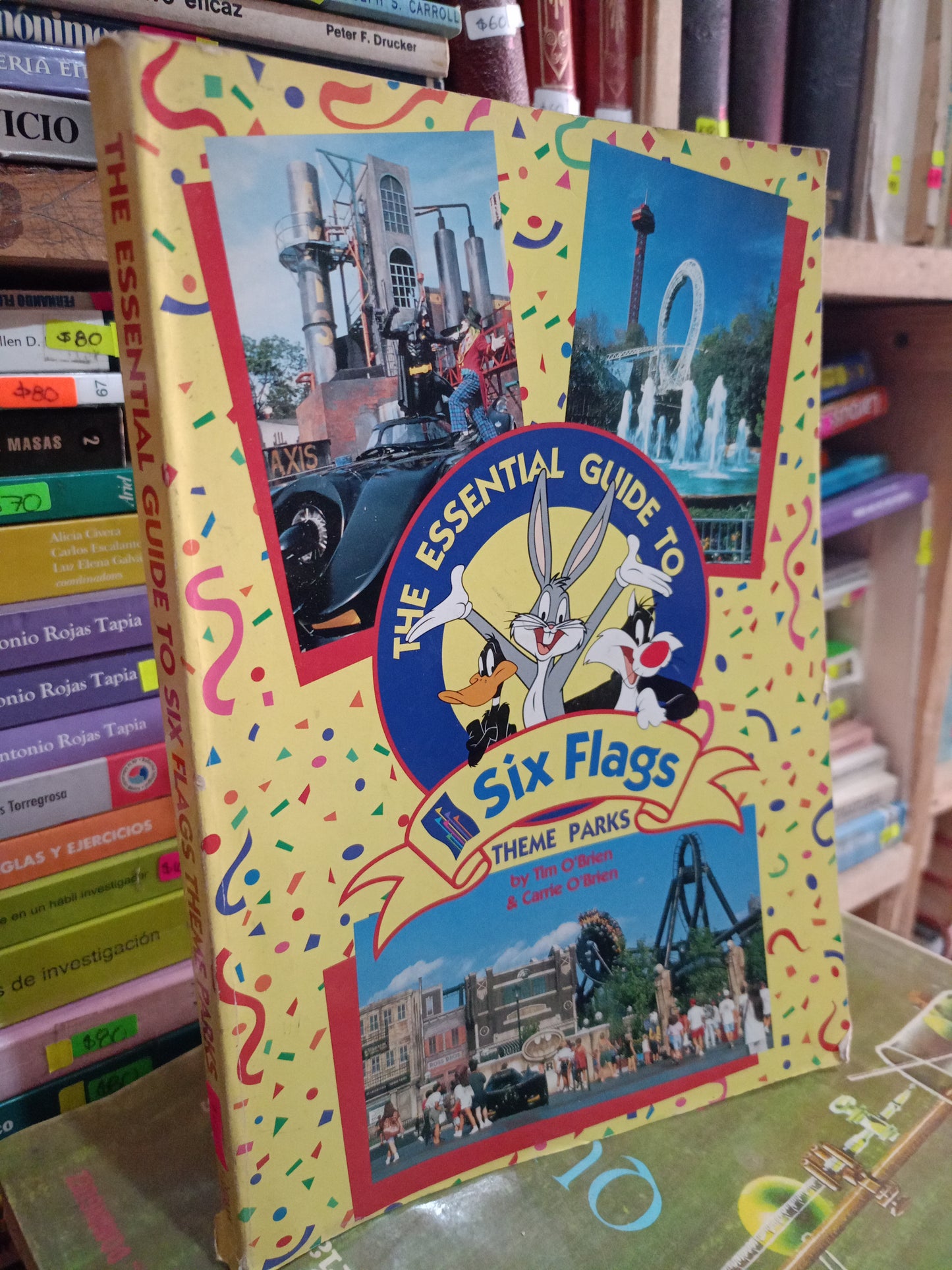 THE ESSENTAL GUIDE TO SIX FLAGS THEME PARKS USADO IDIOMAS LITERARIO 305