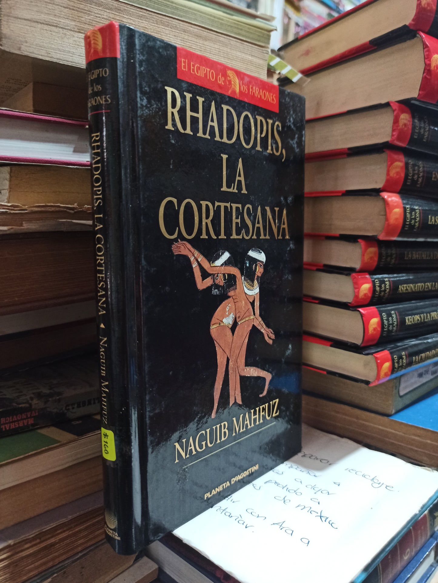 RHADOPIS LA CORTESANA POR NAGUIB MAHFUZ USADO NOVELAS ALDAMA