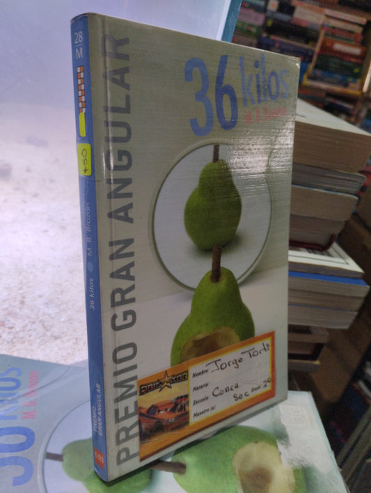 36 KILOS POR M V BRONZON USADO NOVELAS ALDAMA