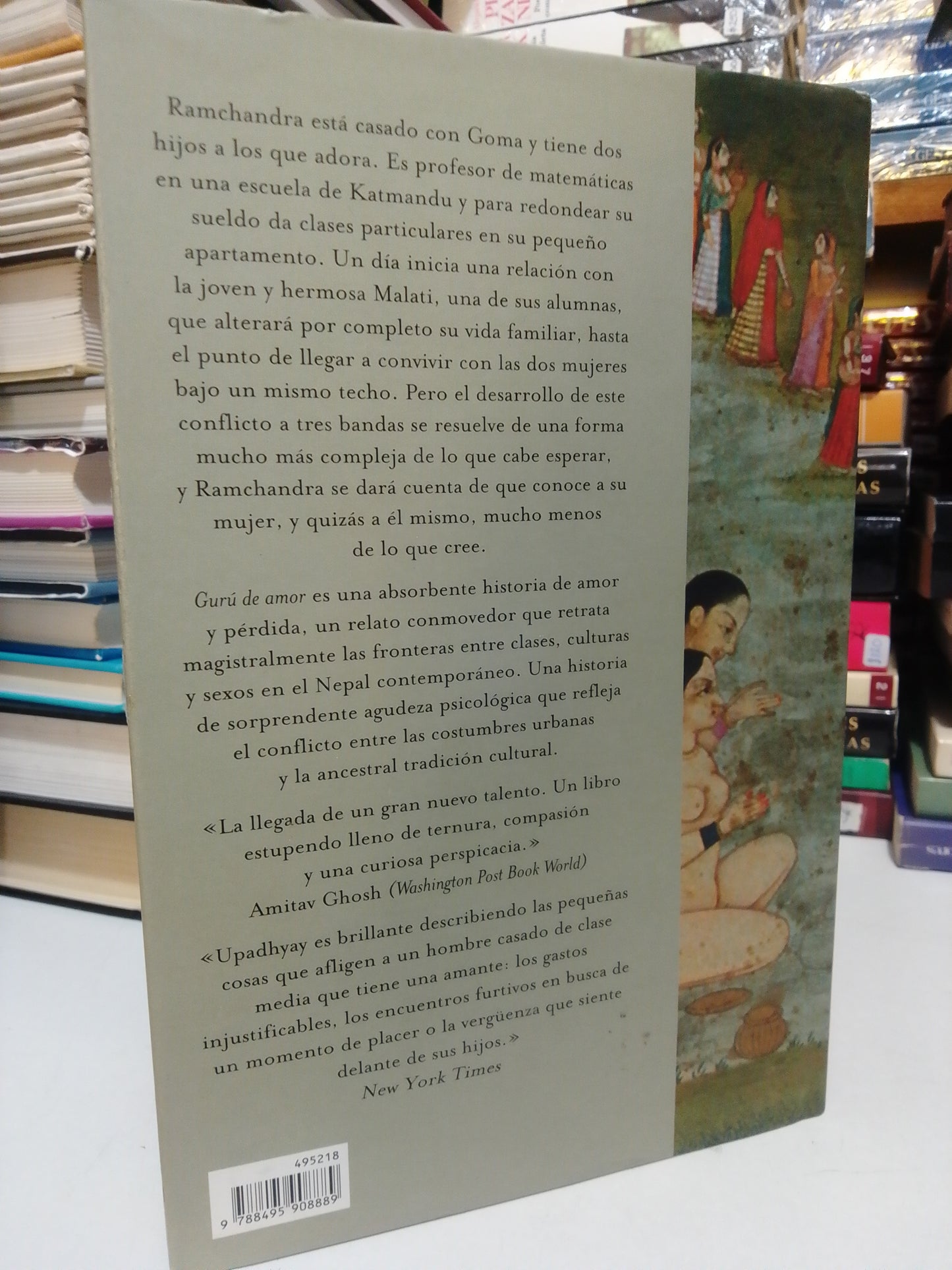 GURU DE AMOR POR SAMRAT UPADHYAY USADO  NOVELA JUÁREZ