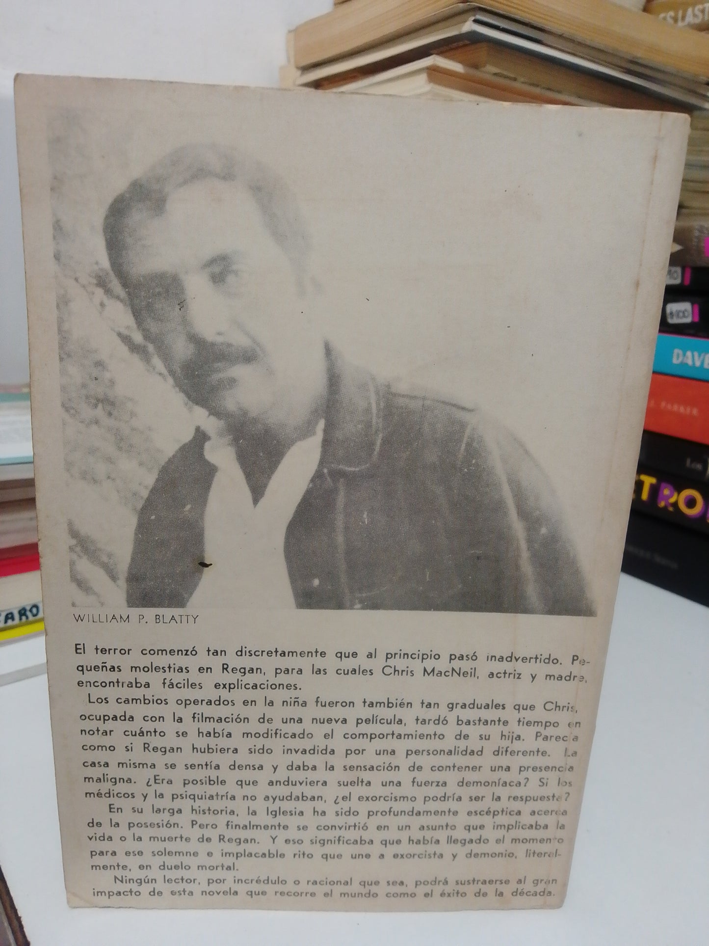 EL EXORCISTA POR WILLIAM P.BLATTY USADO NOVELAS JUAREZ