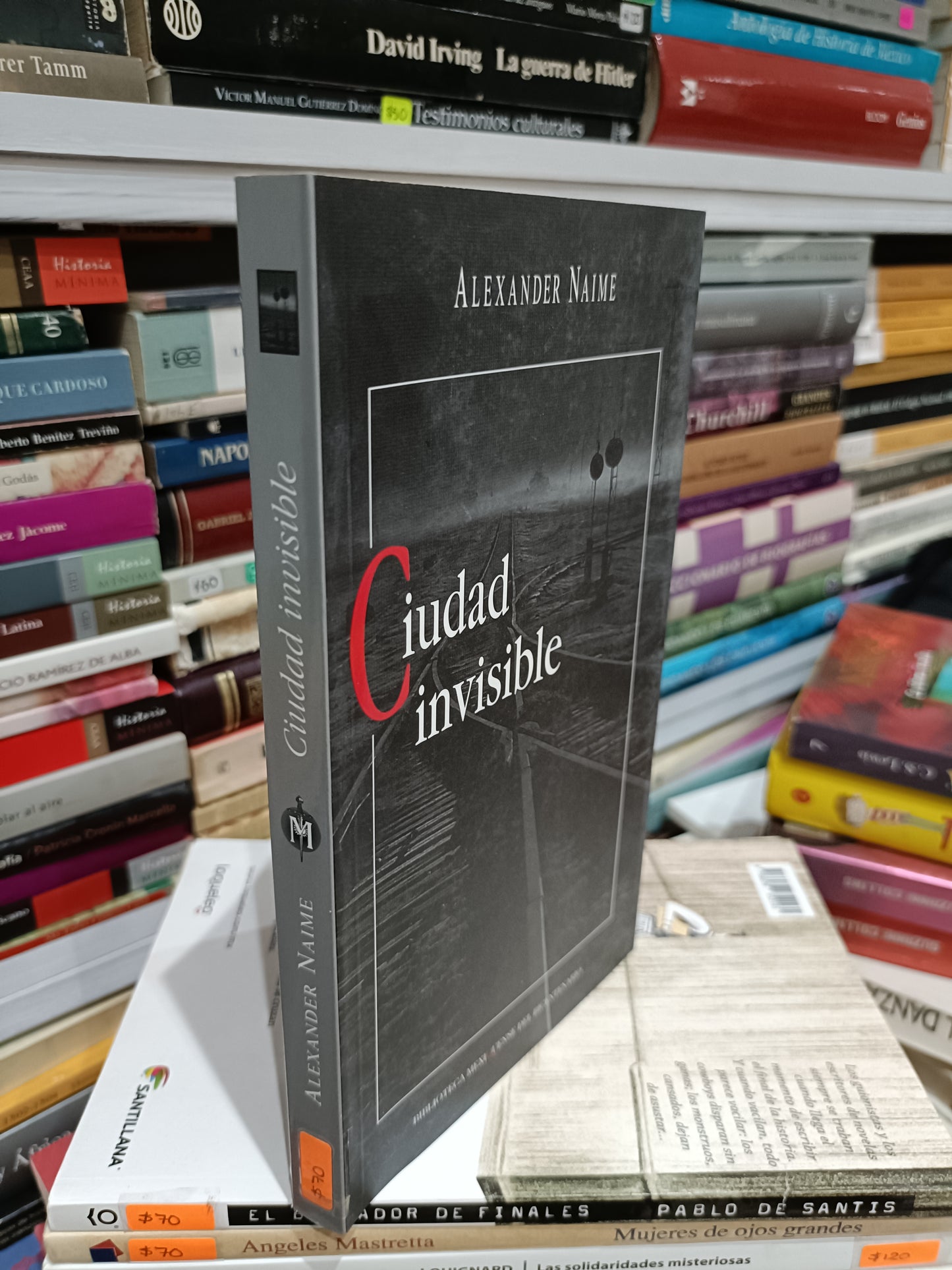 CIUDAD INVISIBLE POR ALEXANDER NAIME USADOS NOVELAS JUAREZ 515