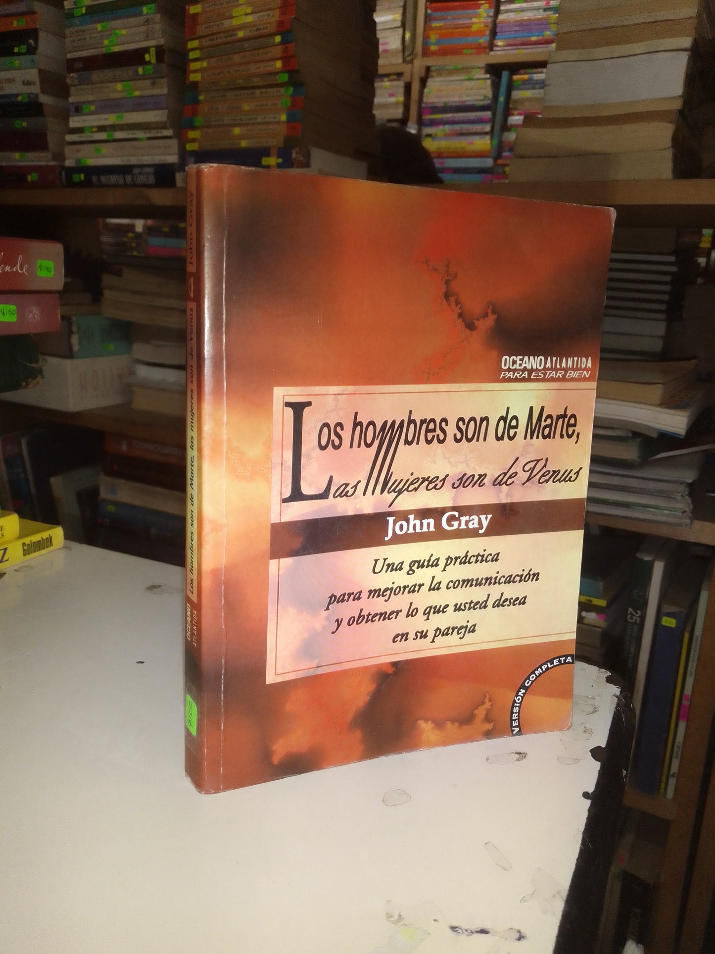 LOS HOMBRES SON DE MARTE, LAS MUJERES SON DE VENUS POR JOHN GRAY USADO SUPERACIÓN PERSONAL LITERARIO 207