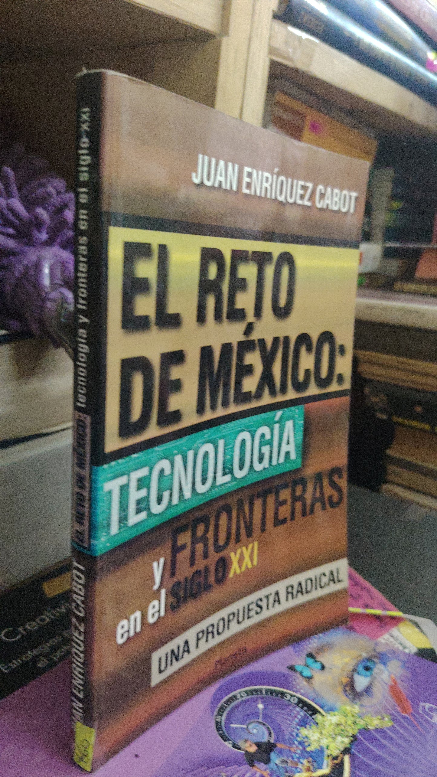 EL RETO DE MEXICO: TECNOLOGIA Y FRONTERAS EN EL SIGLO VEINTIUNO UNA PROPUESTA RADICAL POR JUAN ENRÍQUEZ CABOT USADO SOCIOLOGÍA LITERARIO 207
