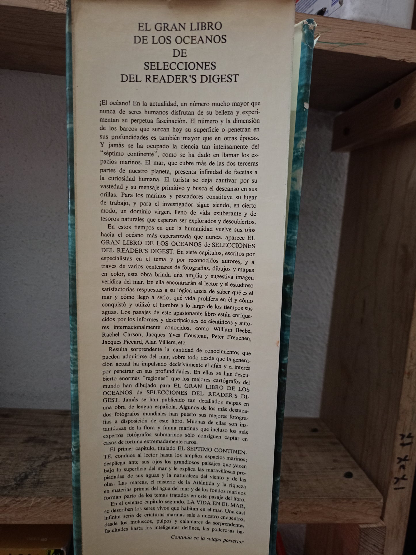 EL GRAN LIBRO DE LOS OCÉANOS USADO HISTORIA LITERARIO 305
