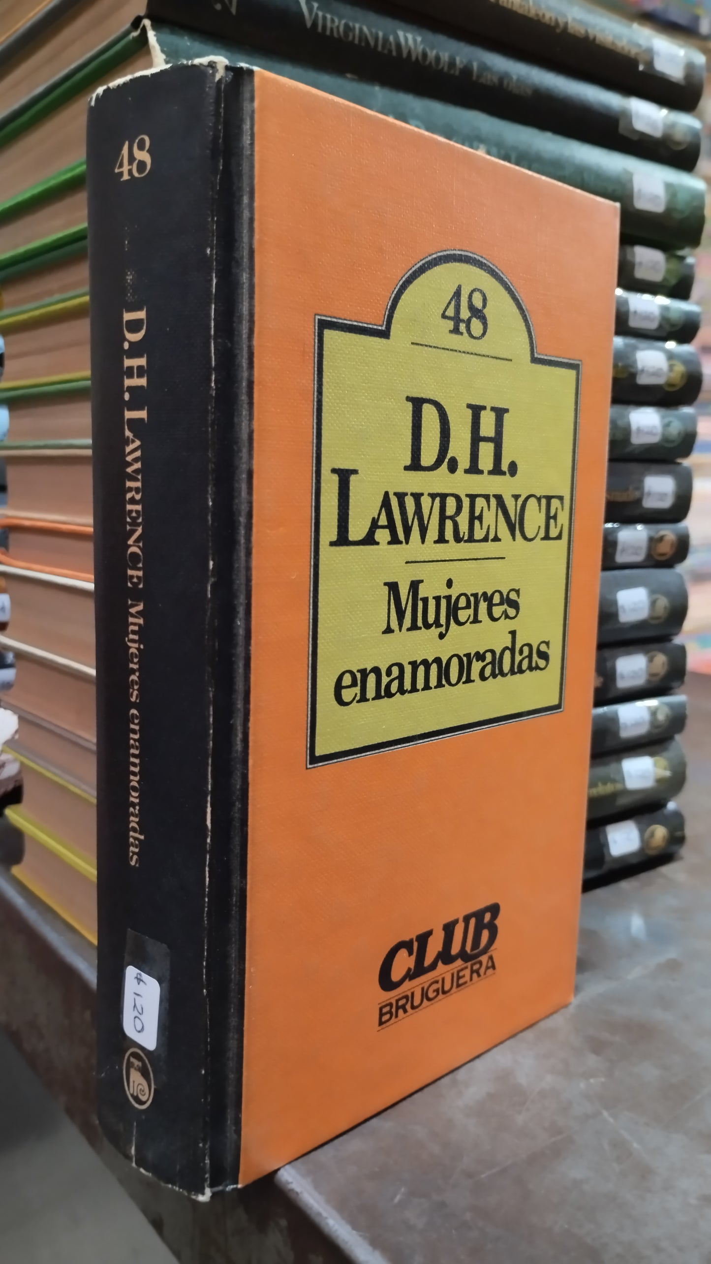 MUJERES ENAMORADAS POR D H LAWRENCE LIBRO USADO NOVELAS ALDAMA