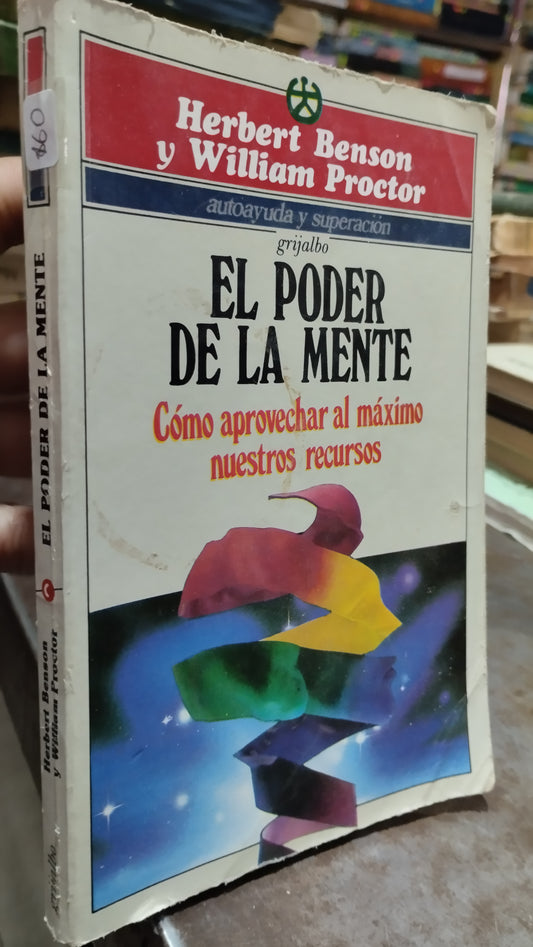 EL PODER DE LA MENTE POR HERBERT BENSON LIBRO USADO SUPERACION PERSONAL ALDAMA