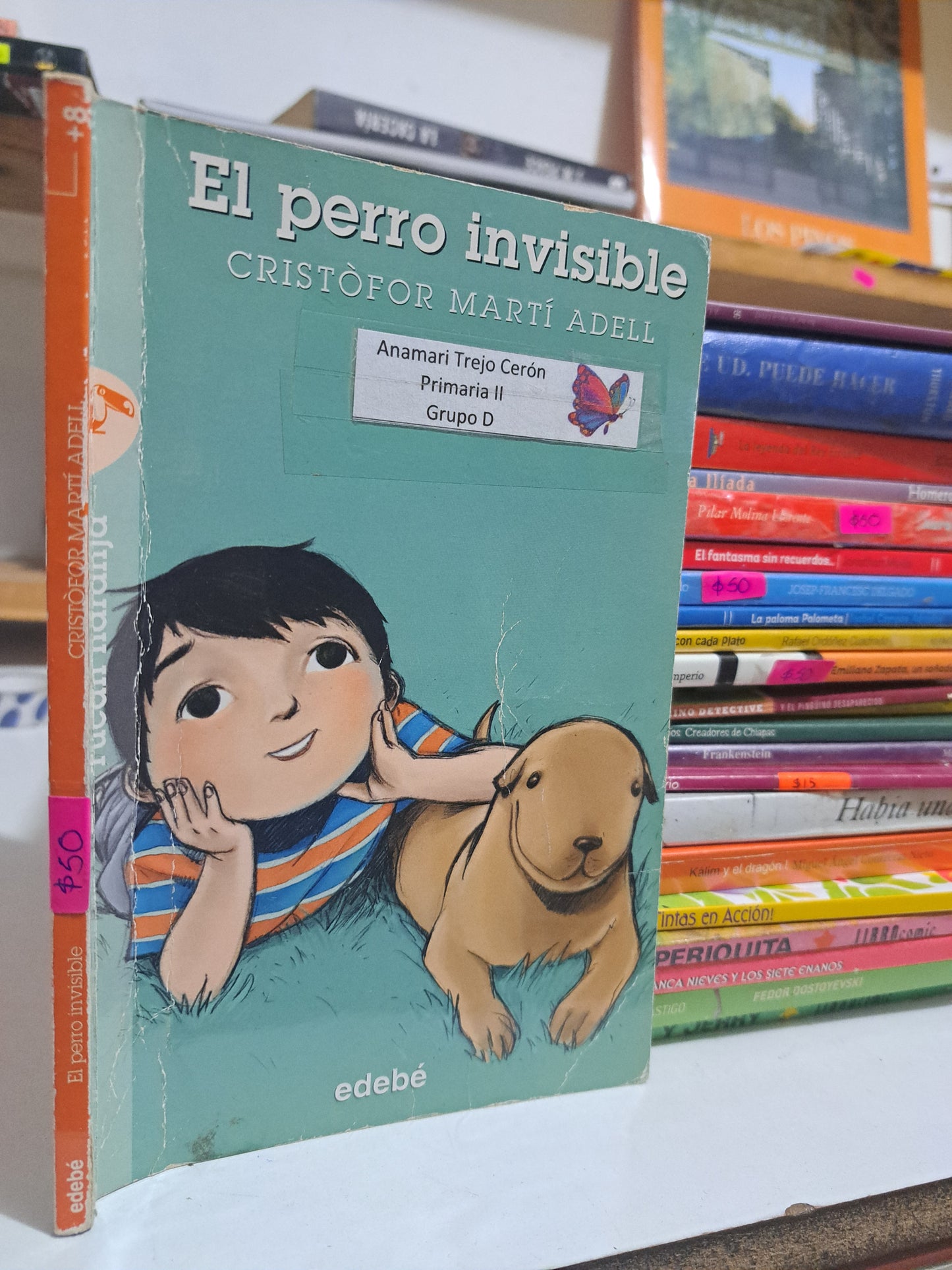 EL PERRO INVISIBLE CRISTOFOR  MARTI ADELI USADO INFANTIL JUÁREZ