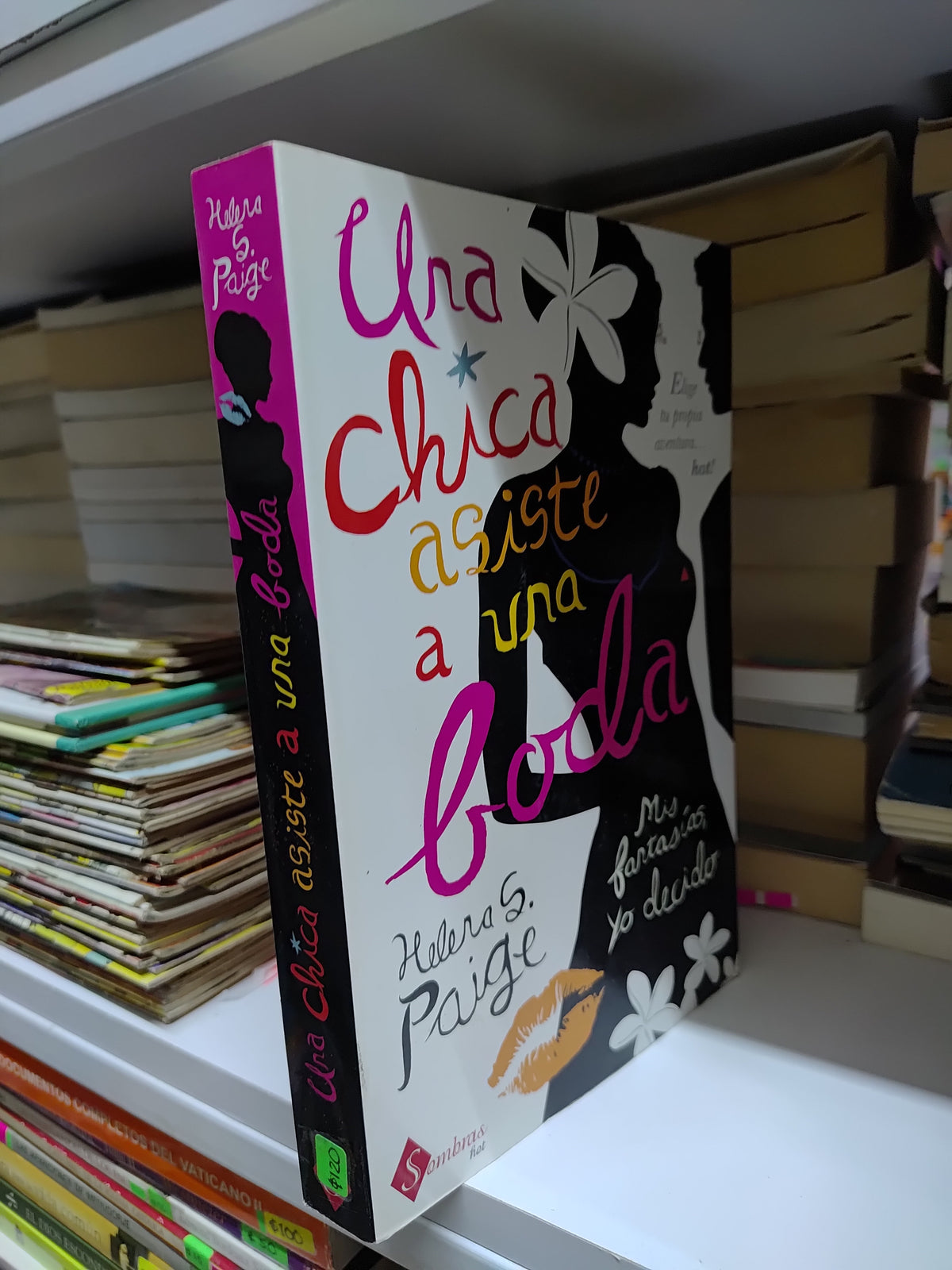 LA CHICA ASISTE A UNA BODA POR HELENA S. PAIGE USADO NOVELAS JUAREZ 507