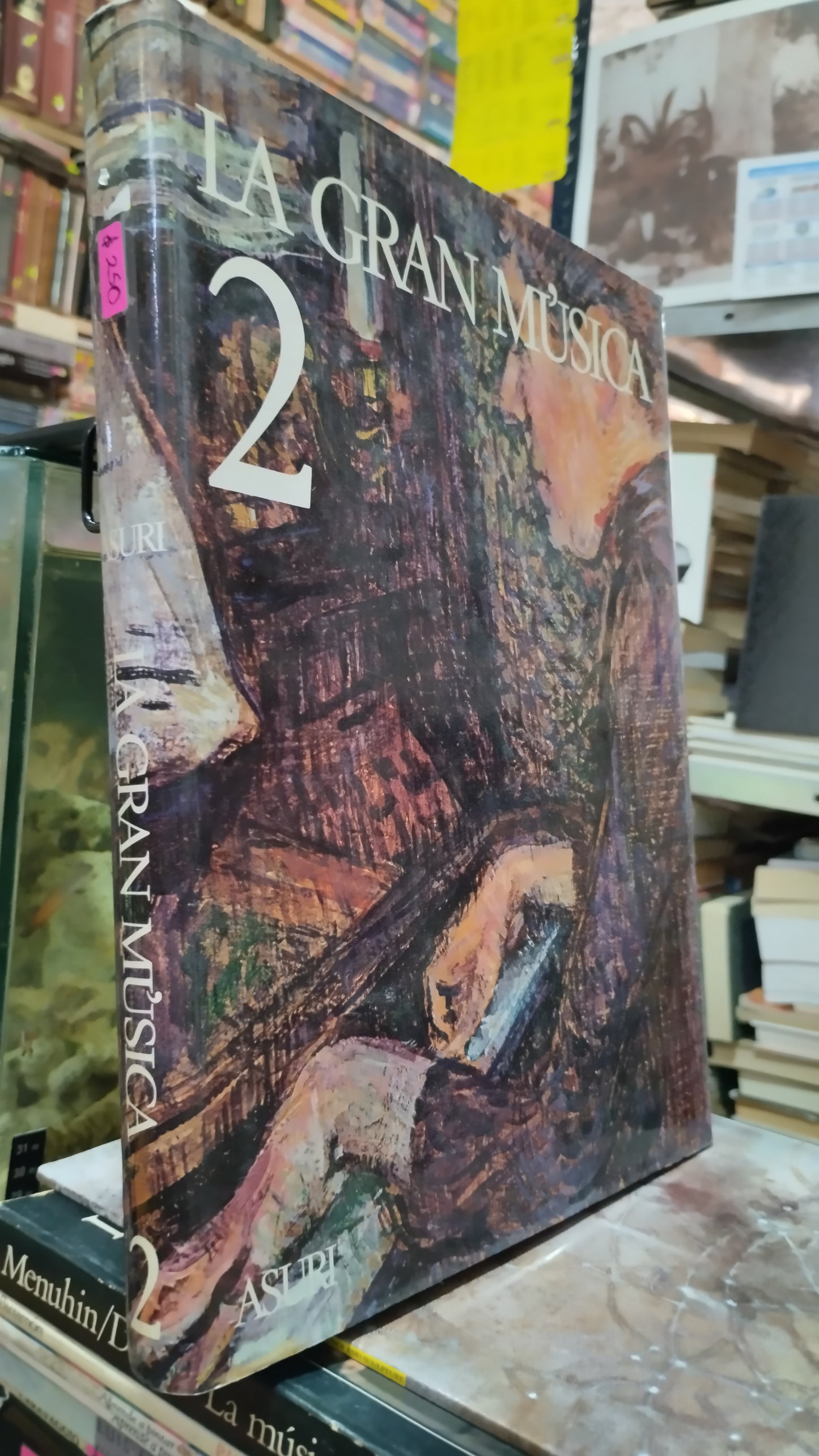 LA GRAN MUSICA 2 LIBRO USADO ARTE ALDAMA