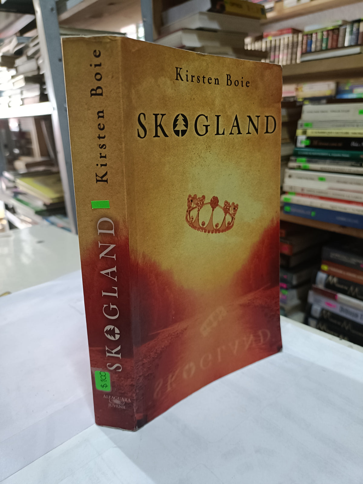 SKOGLAND POR KIRSTEN BOIE USADO NOVELA LITERARIO 207