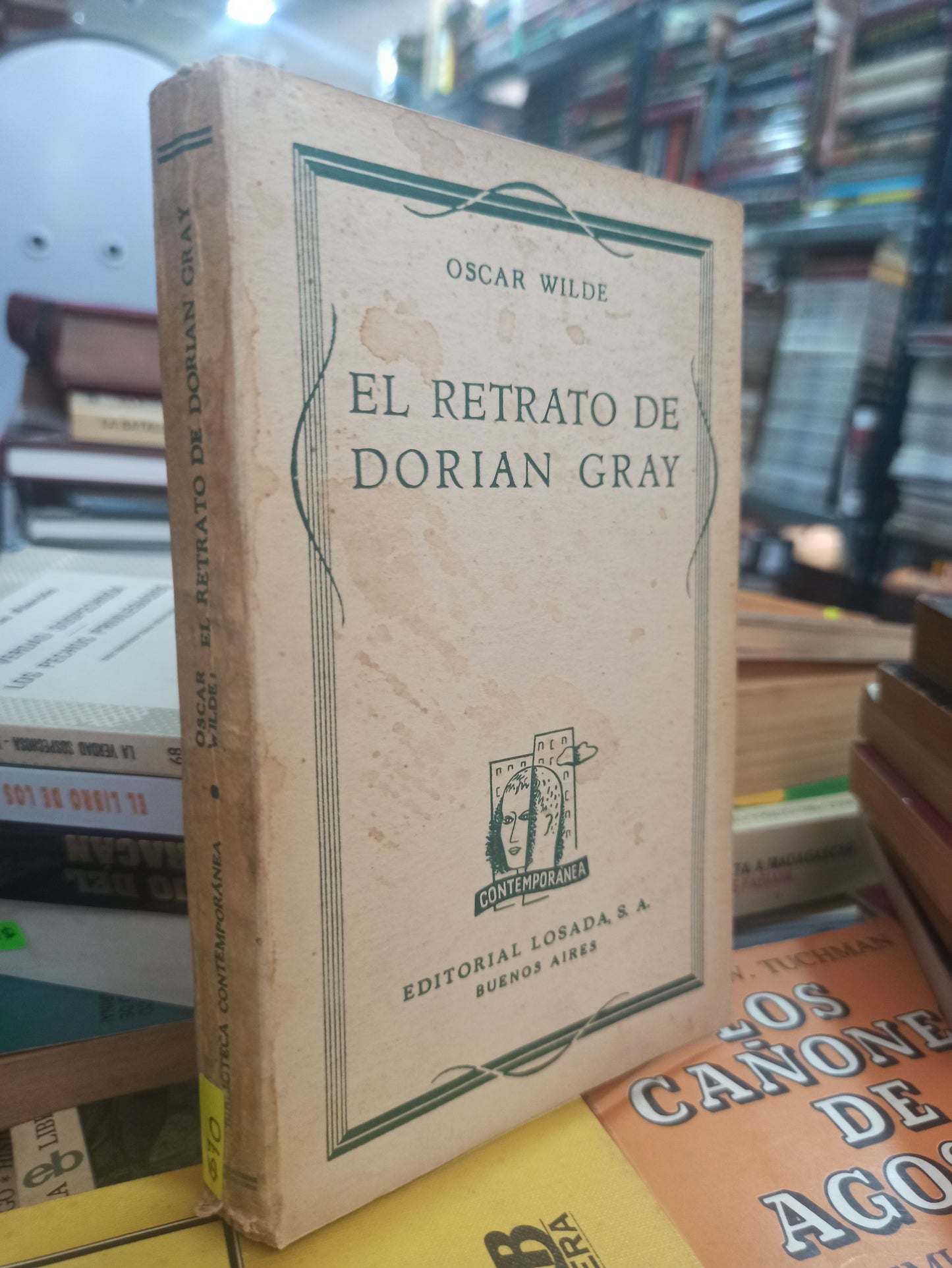 EL RETRATO DE DORIAN GRAY POR OSCAR WILDE USADO NOVELAS ALDAMA