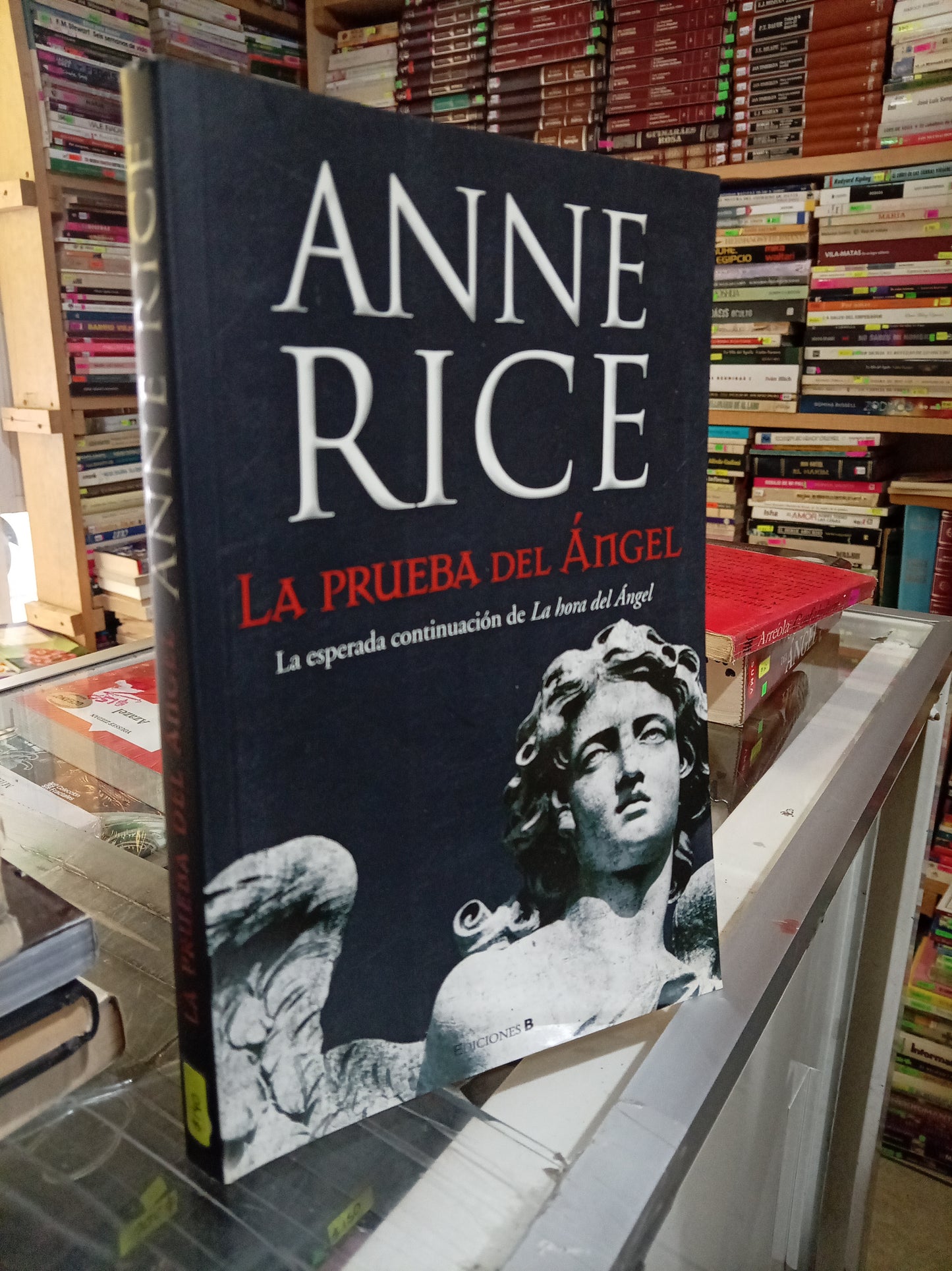 LA PRUEBA DEL ANGEL POR ANNE RICE USADO NOVELA JUAREZ 507