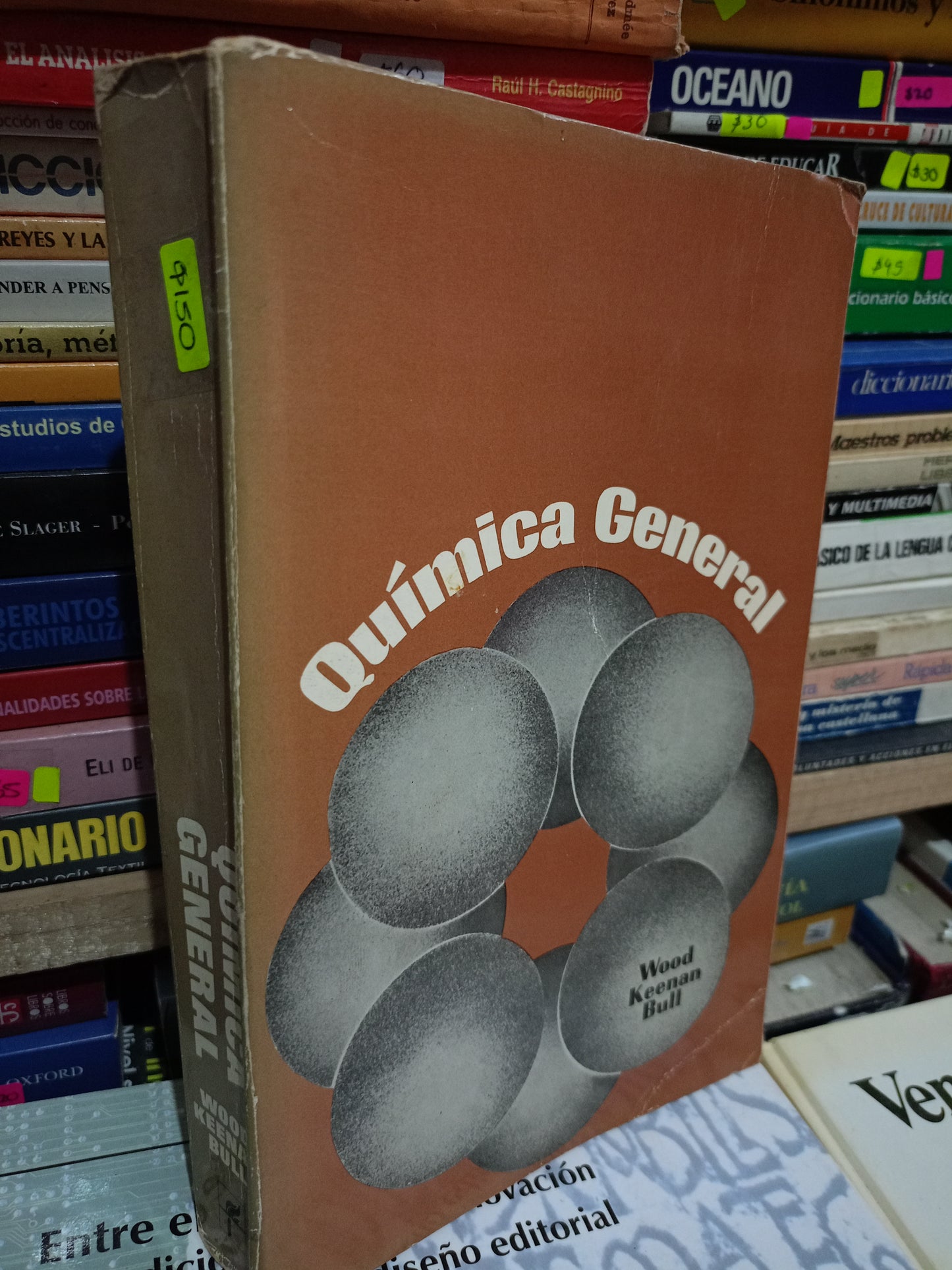 QUIMICA GENERAL POR WOOD KEENAN BULL USADO QUIMICA LITERARIO 305