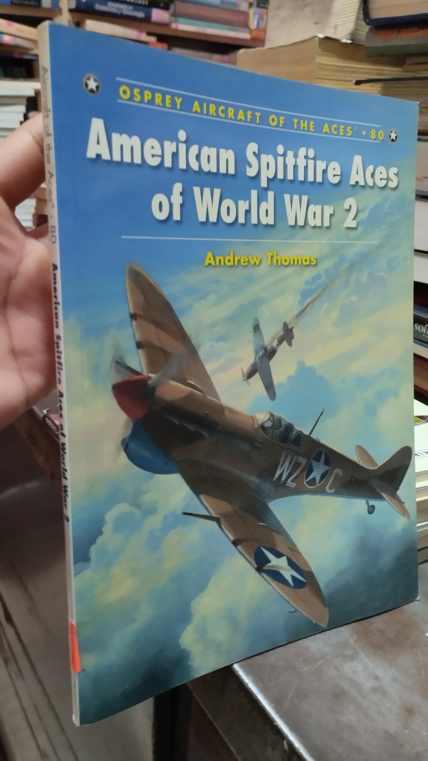 AMERICAN SPITFIRE ACES OF WORLD WAR 2 80 LIBRO USADO HISTORIA ALDAMA