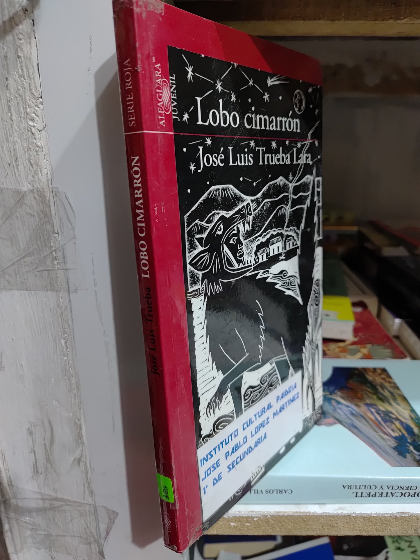 LOBO CIMARRON POR JOSE LUIS TRUEBA LARA USADO NOVELAS JUAREZ
