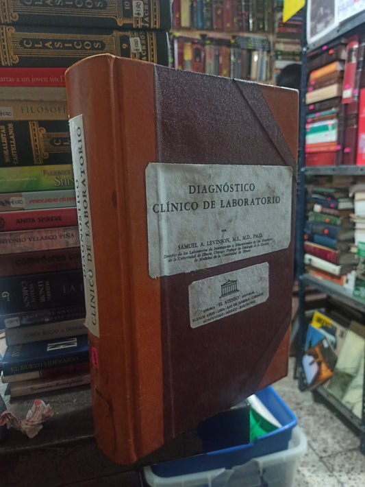 DIAGNOSTICO CLINICO DE LABORATORIO POR SAMUEL A. LEVINSON USADO SALUD ALDAMA