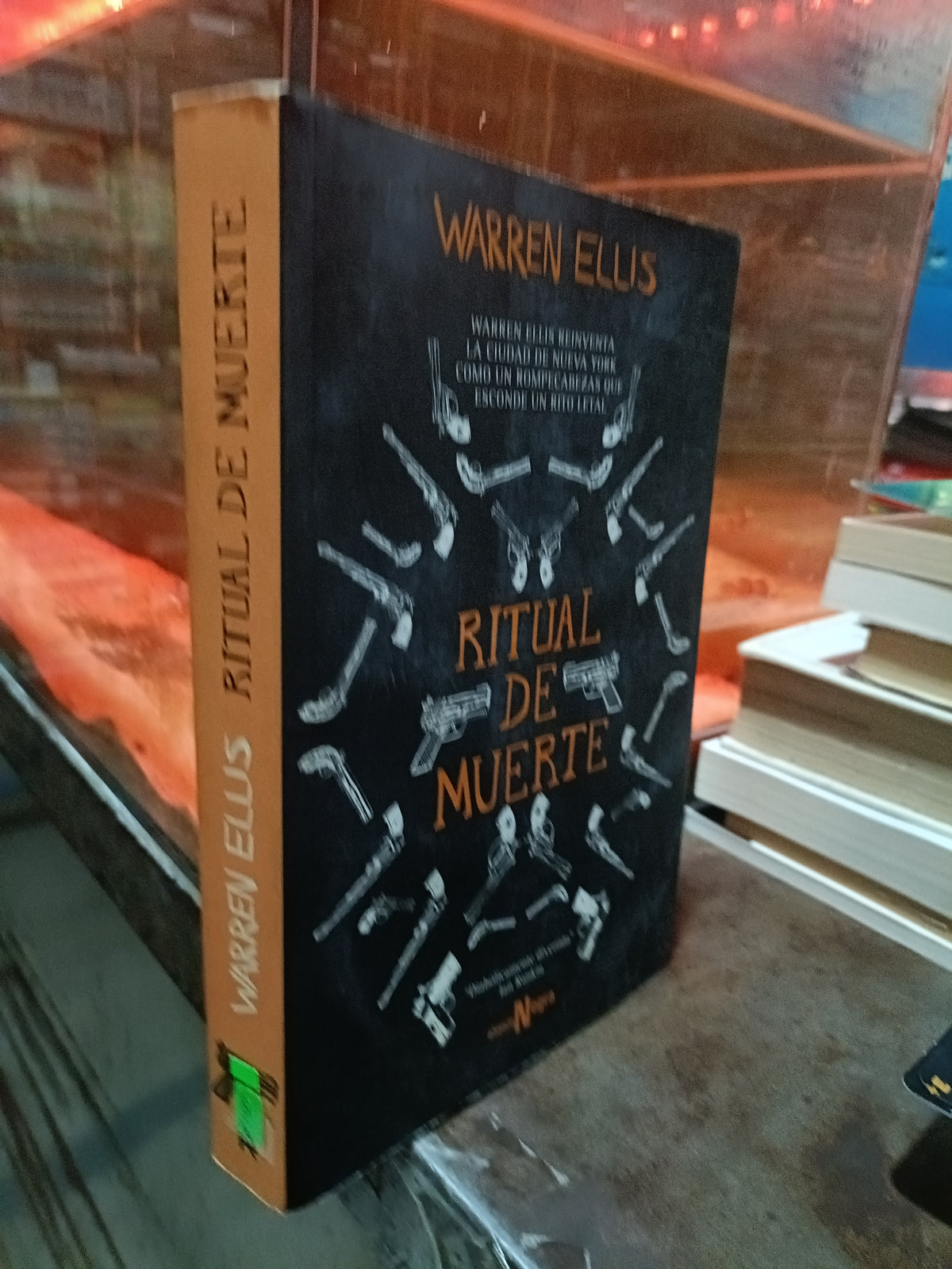 RITUAL DE MUERTE POR WARREN ELLIS USADO NOVELA ALDAMA