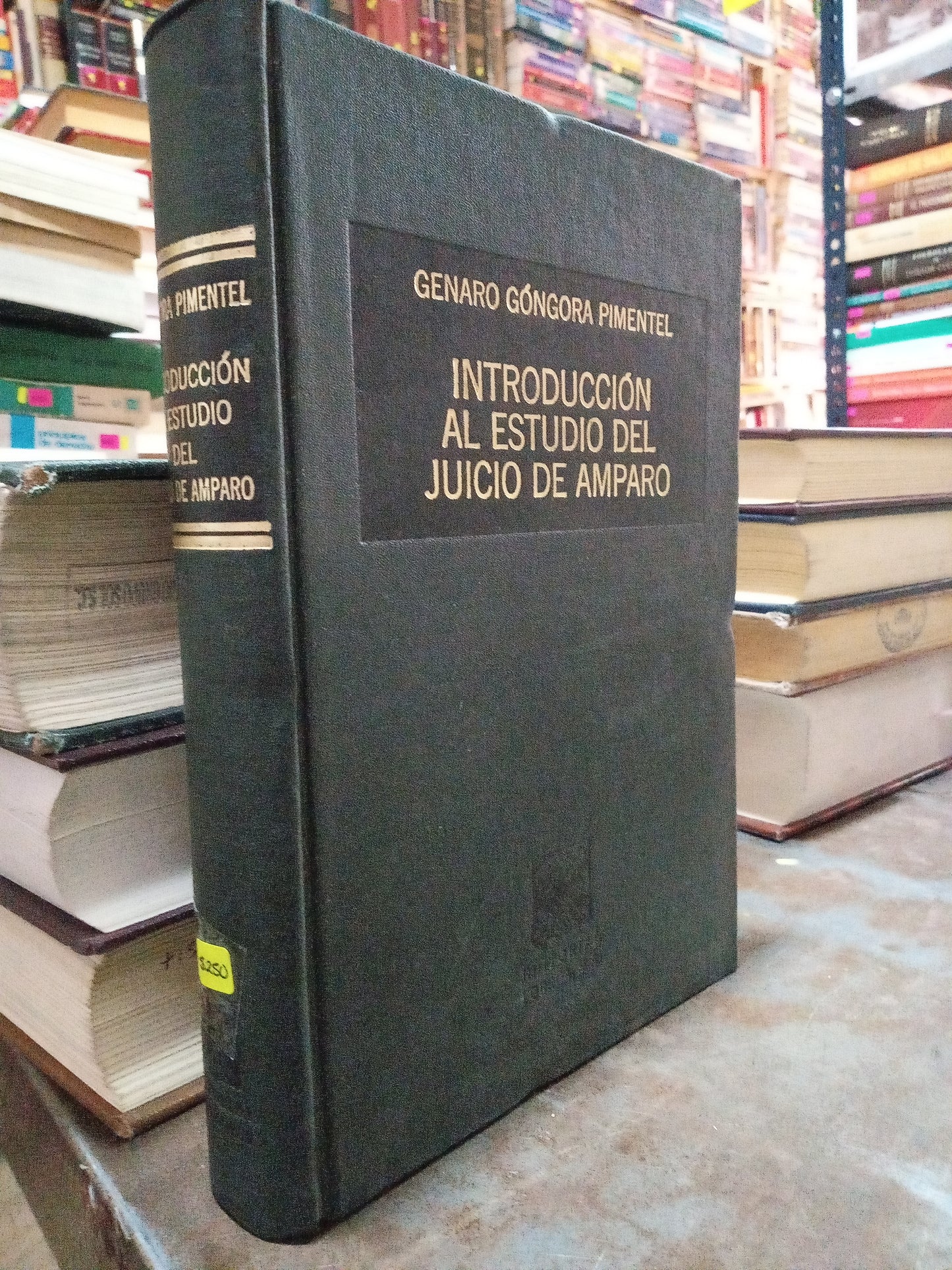 INTRODUCCIÓN AL ESTUDIO DEL JUICIO DE AMPARO POR GENARO GONGORA PIMENTEL USADO DERECHO ALDAMA